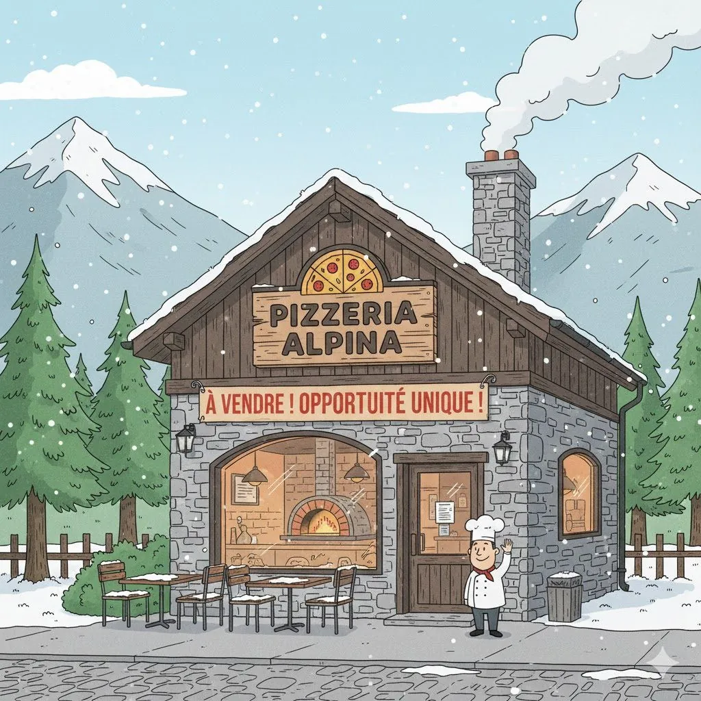 Pizzeria restaurant à vendre à Briançon avec clientèle fidèle et fort potentiel