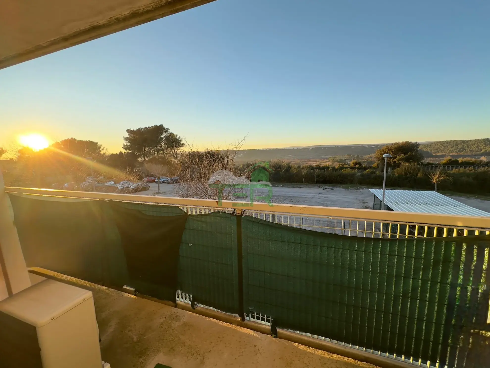 Appartement T1 bis à Grabels avec terrasse, vue dégagée et parking, idéal investissement 