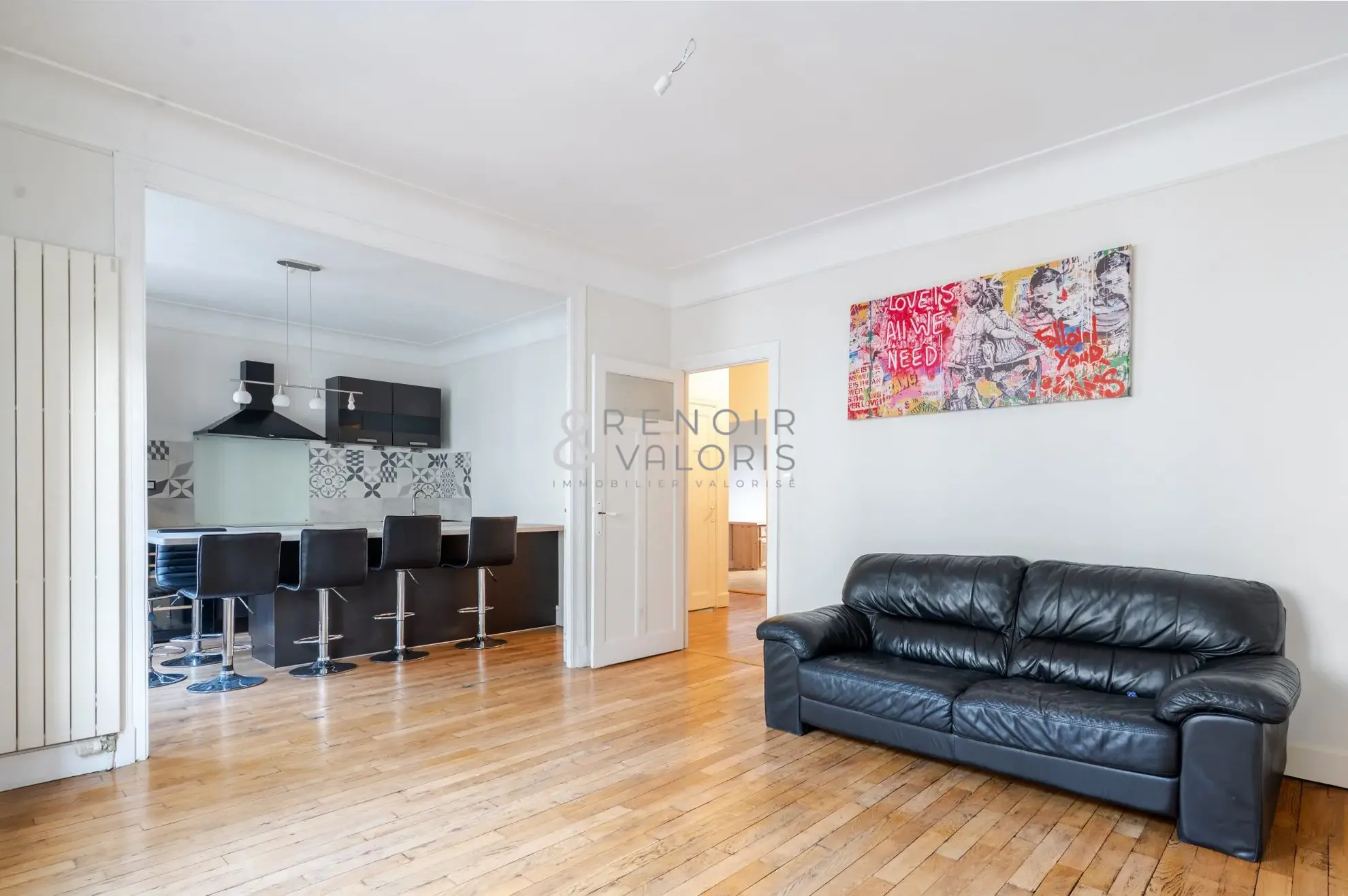 Charmant appartement 2 chambres avec balcon à Nancy proche Parc Sainte-Marie