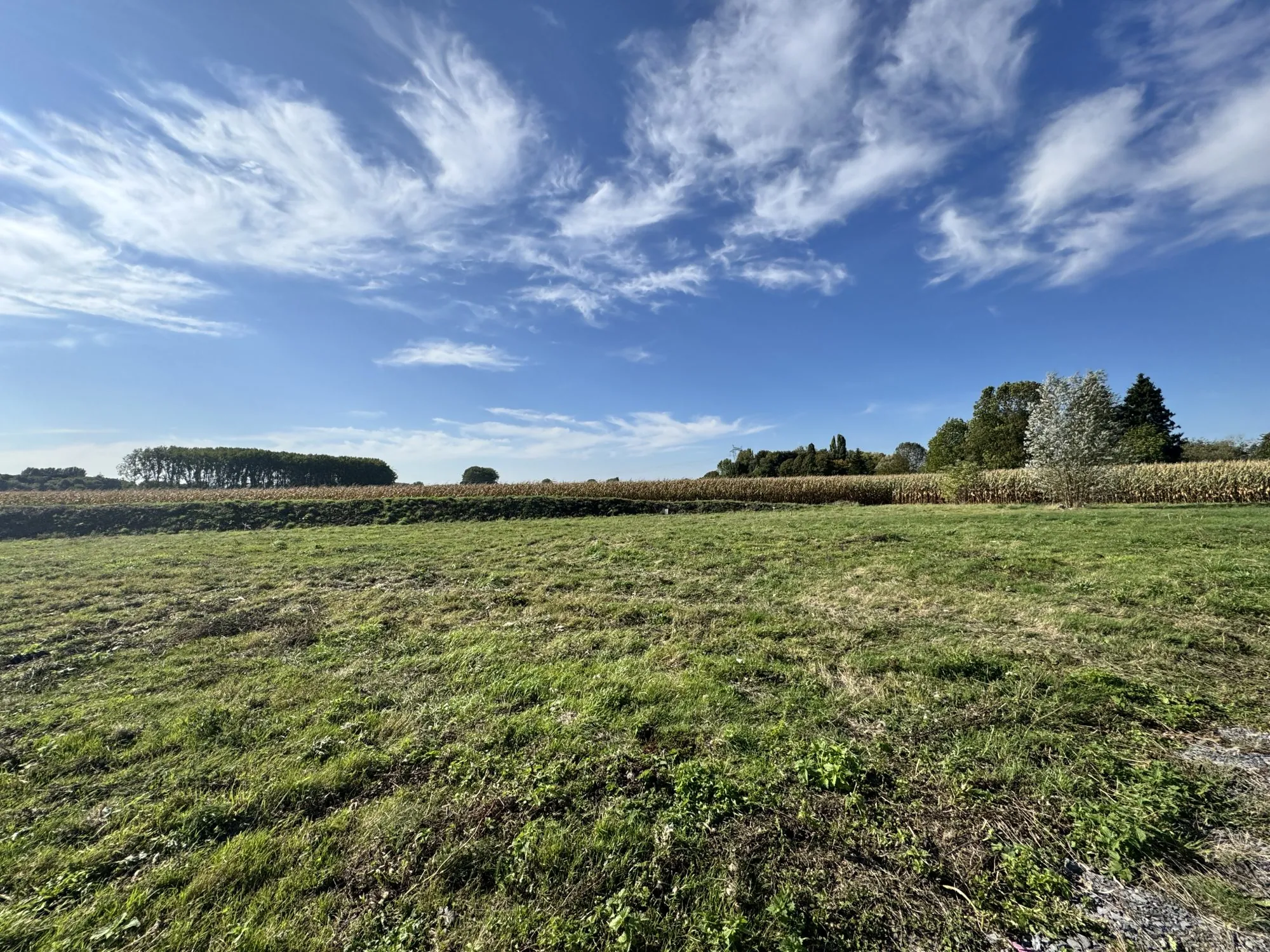 Terrain constructible à Ennevelin de 797 m² avec vue dégagée