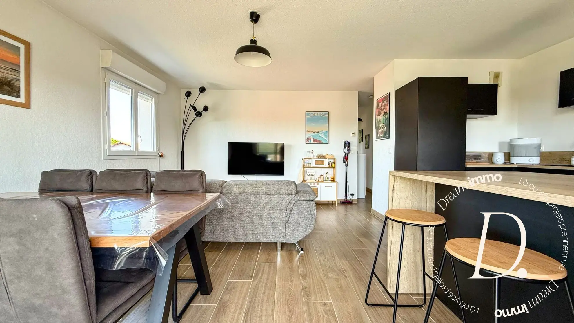 Appartement T3 lumineux avec balcon à Dax - 62 m², proche commodités