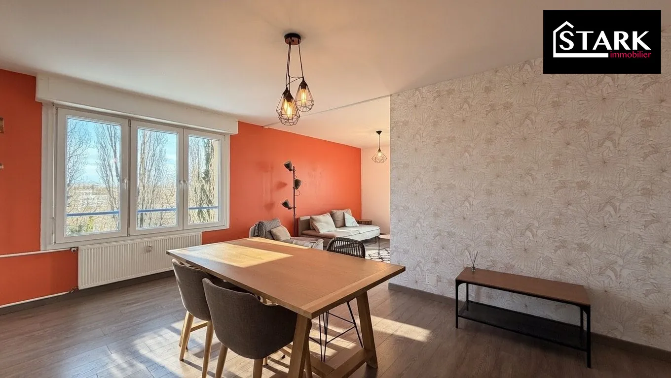 Appartement à vendre à Belfort - 73,15 m², garage, cave, rénovations en cours