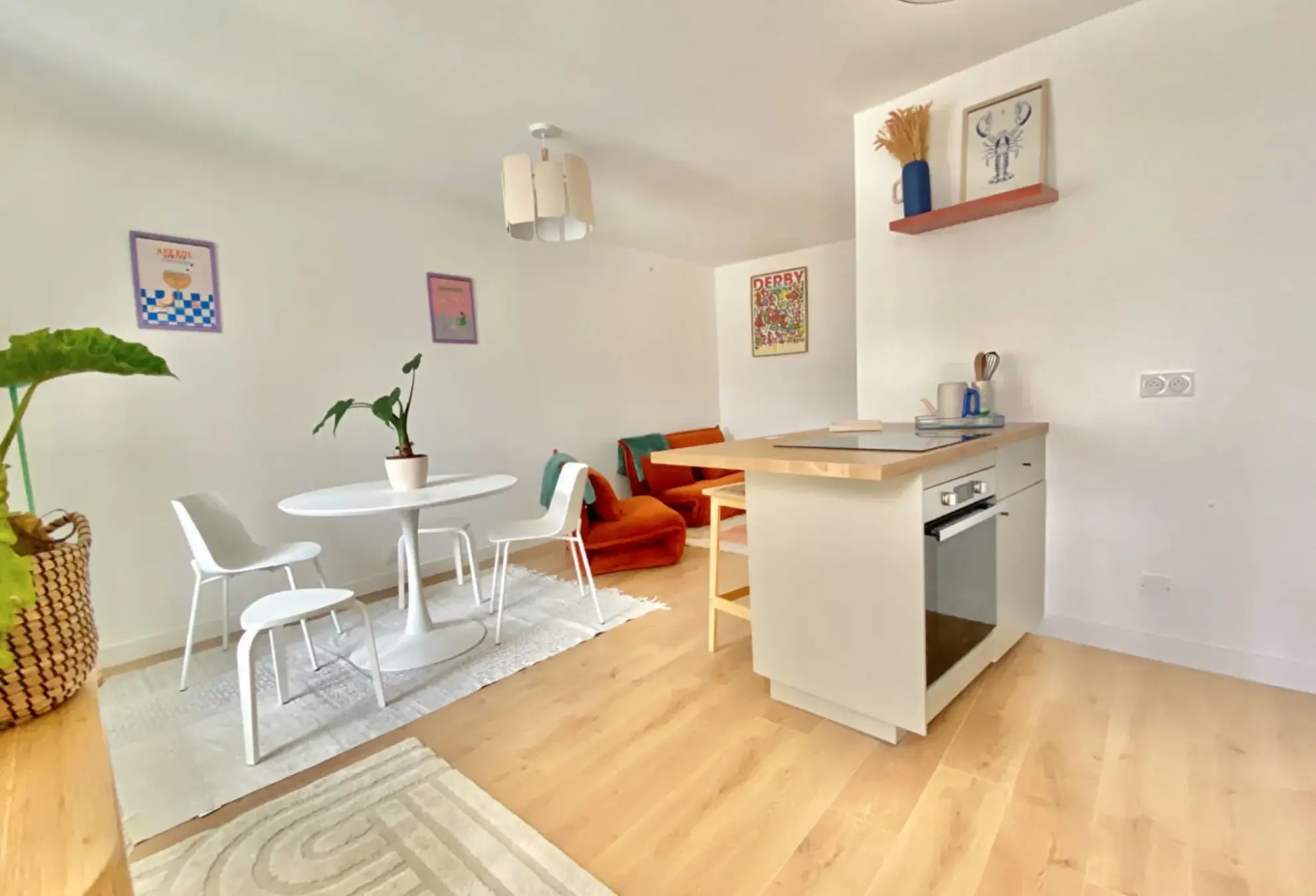 Appartement T2 rénové avec terrasse et parking sécurisé à La Baule Escoublac 