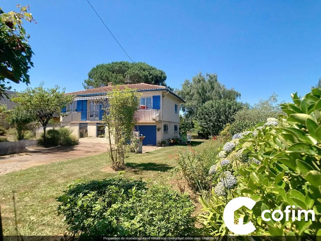 Maison 73 m² avec jardin à Vignès, vue Pyrénées, rénovée