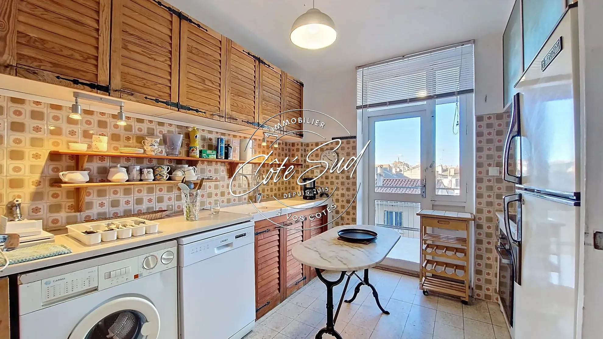 Appartement T3 lumineux avec terrasse et cave à Perpignan dans le quartier de la Gare