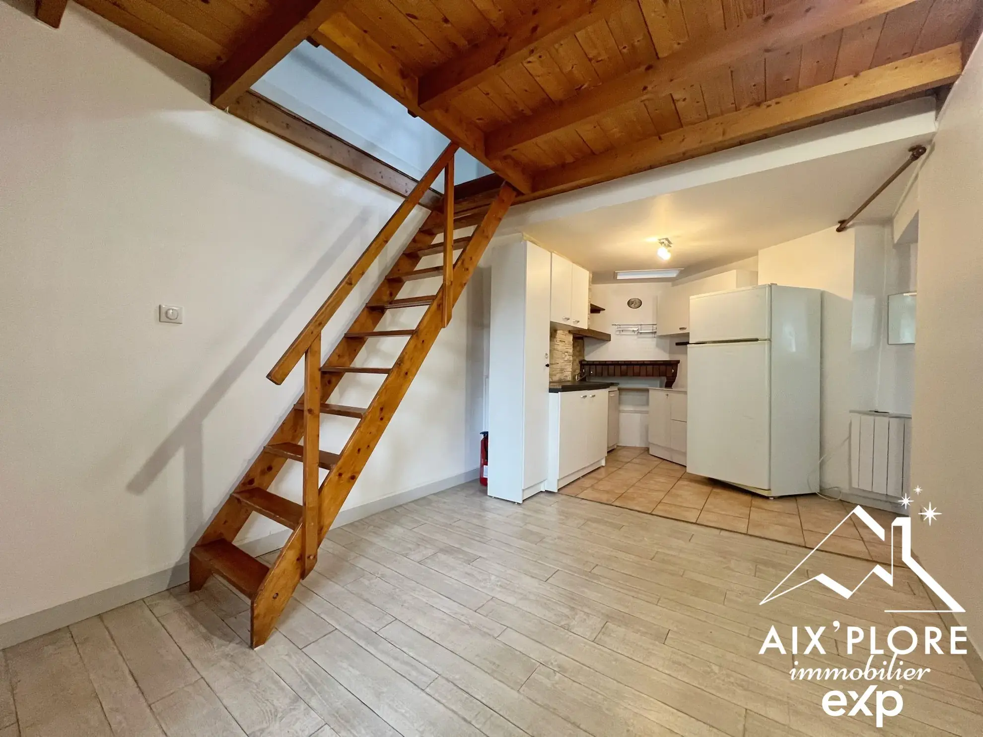 Appartement duplex à Chambéry de 33,64 m² avec vue sud, dernier étage 