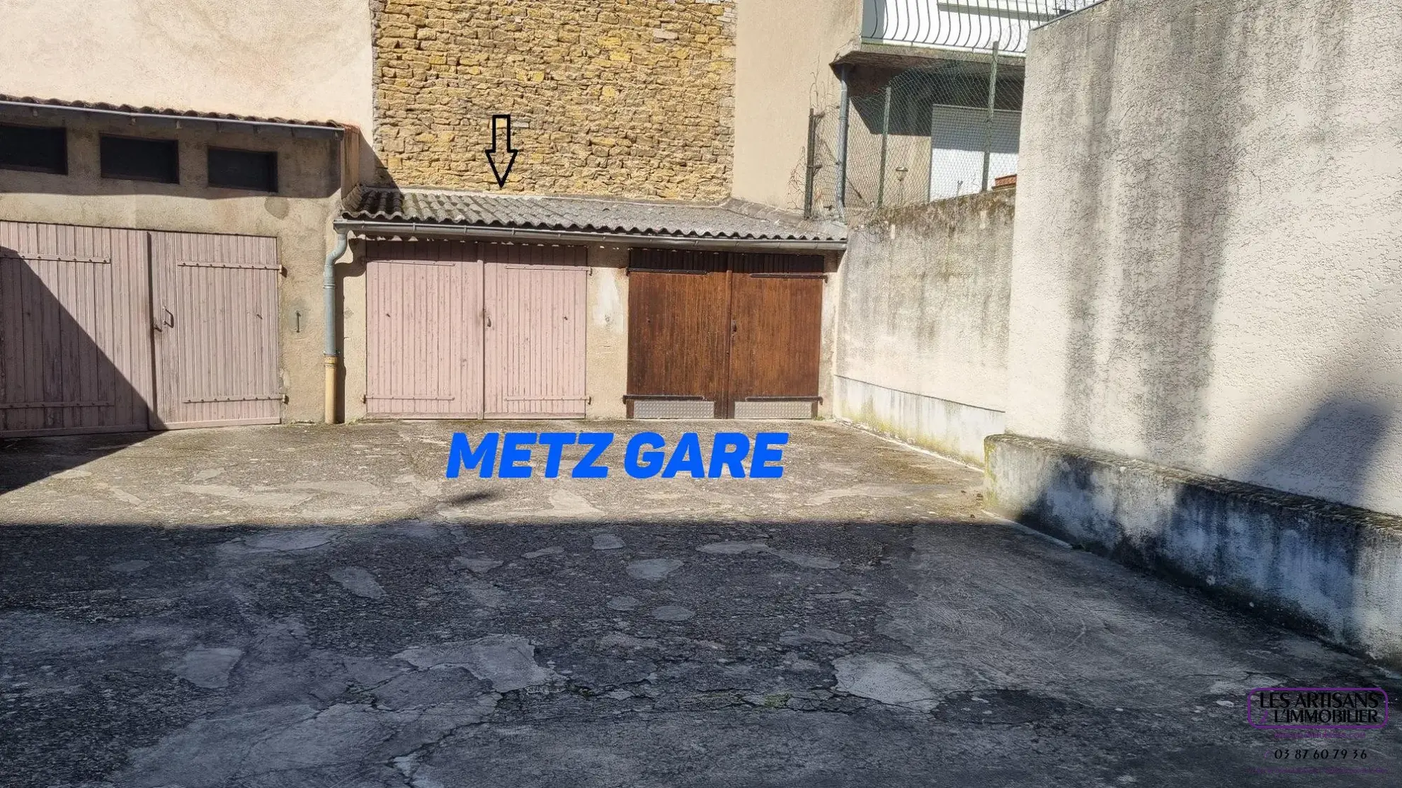 Garage fermé à Metz Gare – Opportunité d'achat sécurisée 