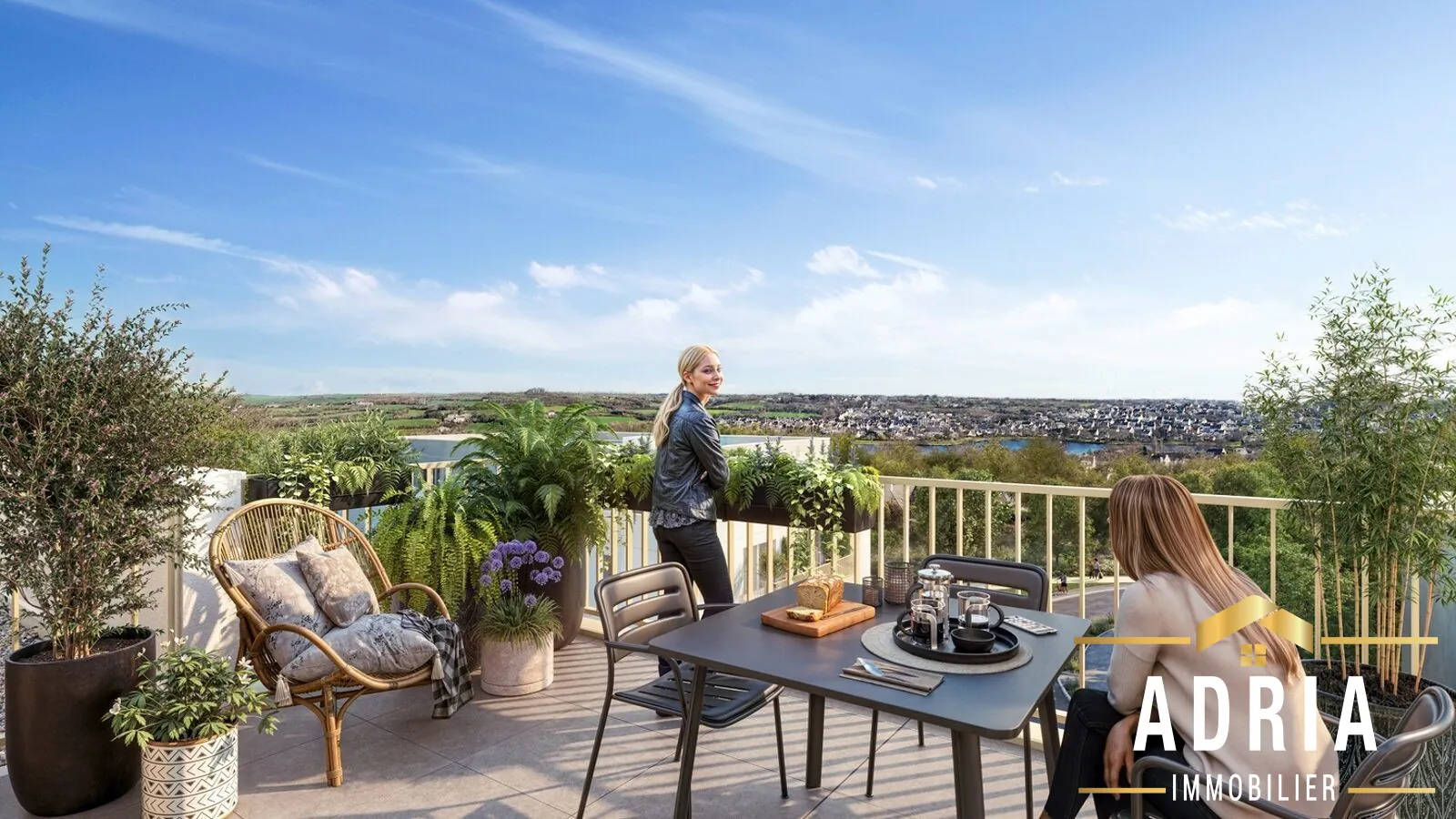 Appartement neuf T2-T3 à Saint-Renan proche de Brest | Résidence moderne 