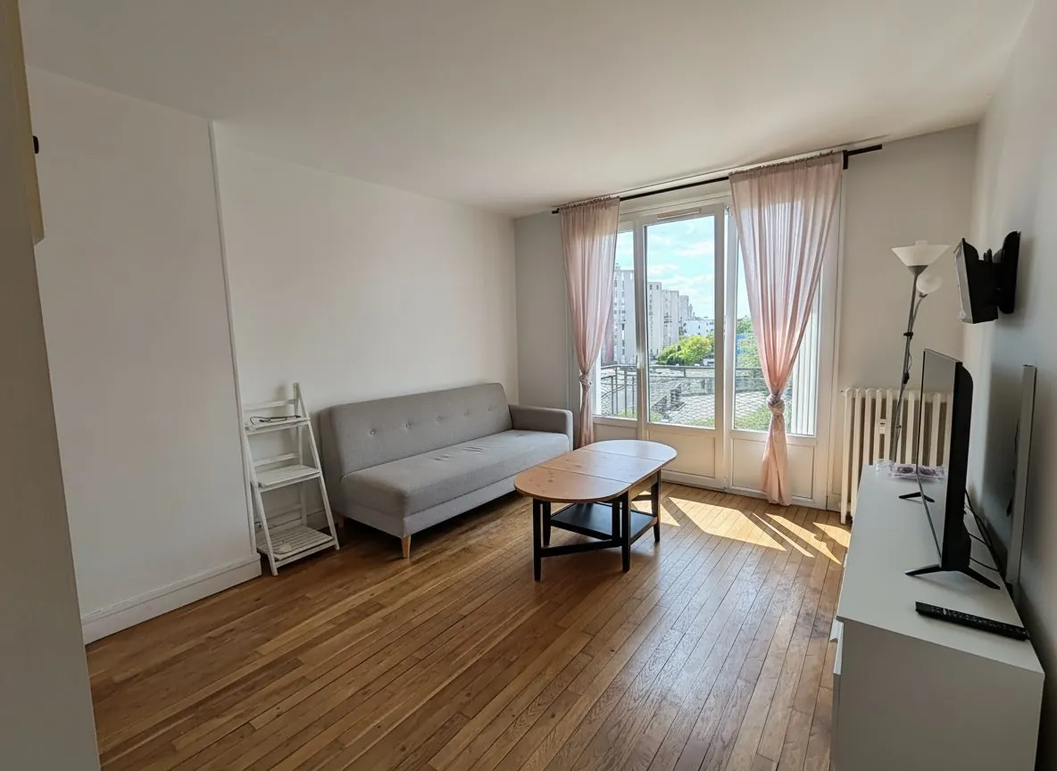 Charmant T2 lumineux avec balcon et cave à Chelles