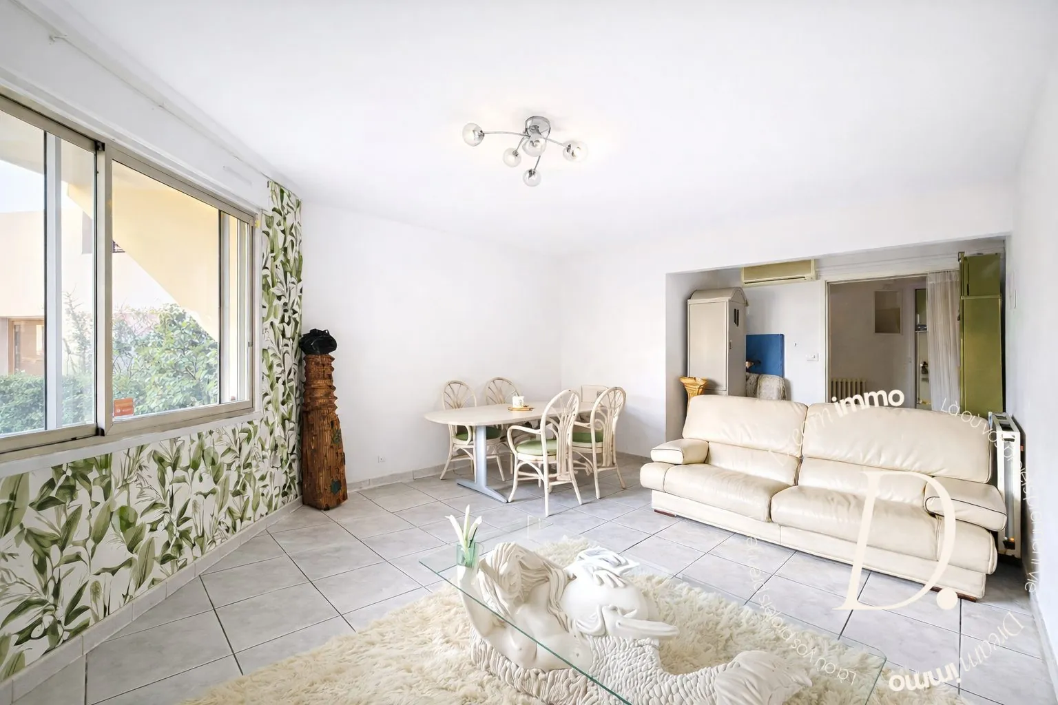 Appartement 3 pièces en rez-de-chaussée à Saint-Martin avec garage et cave 