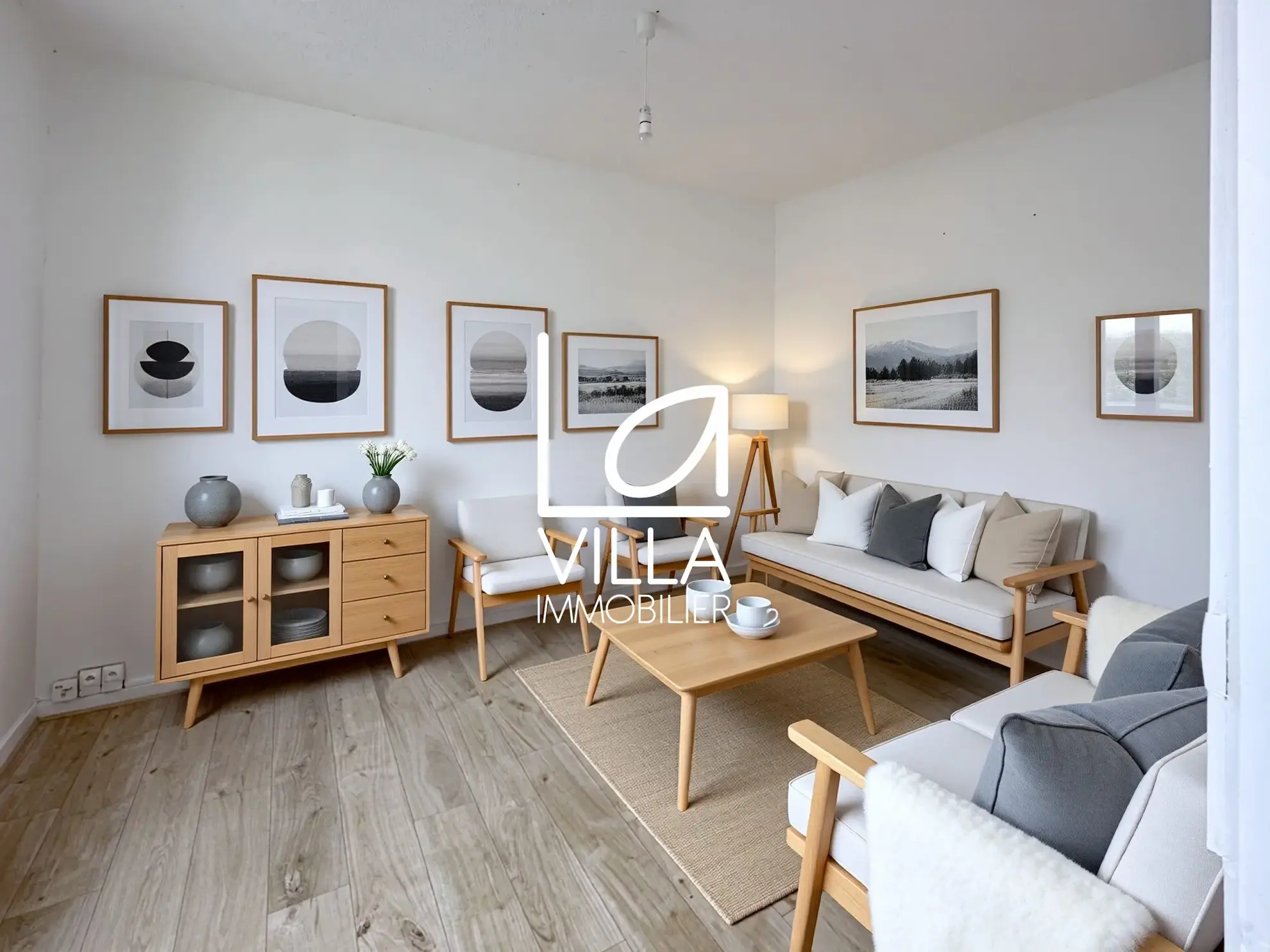 Maison mitoyenne à Wimereux de 58 m² avec jardin, idéale pour personnaliser votre espace de vie