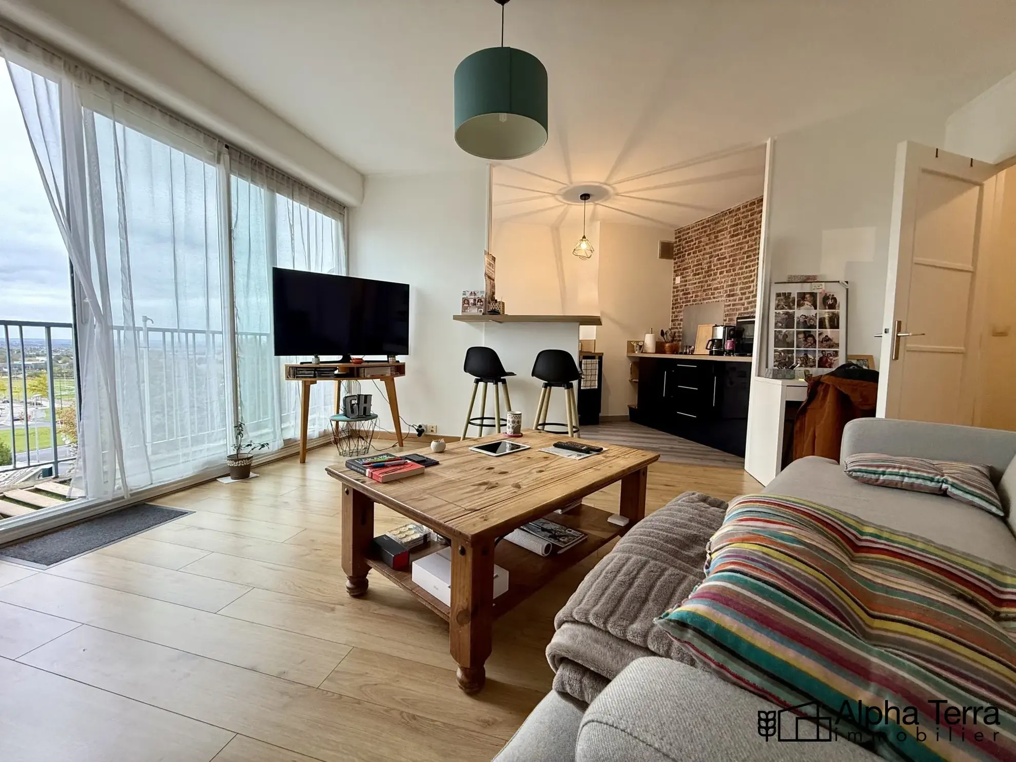 Appartement à vendre à Caen - Studio meublé avec balcon et parking