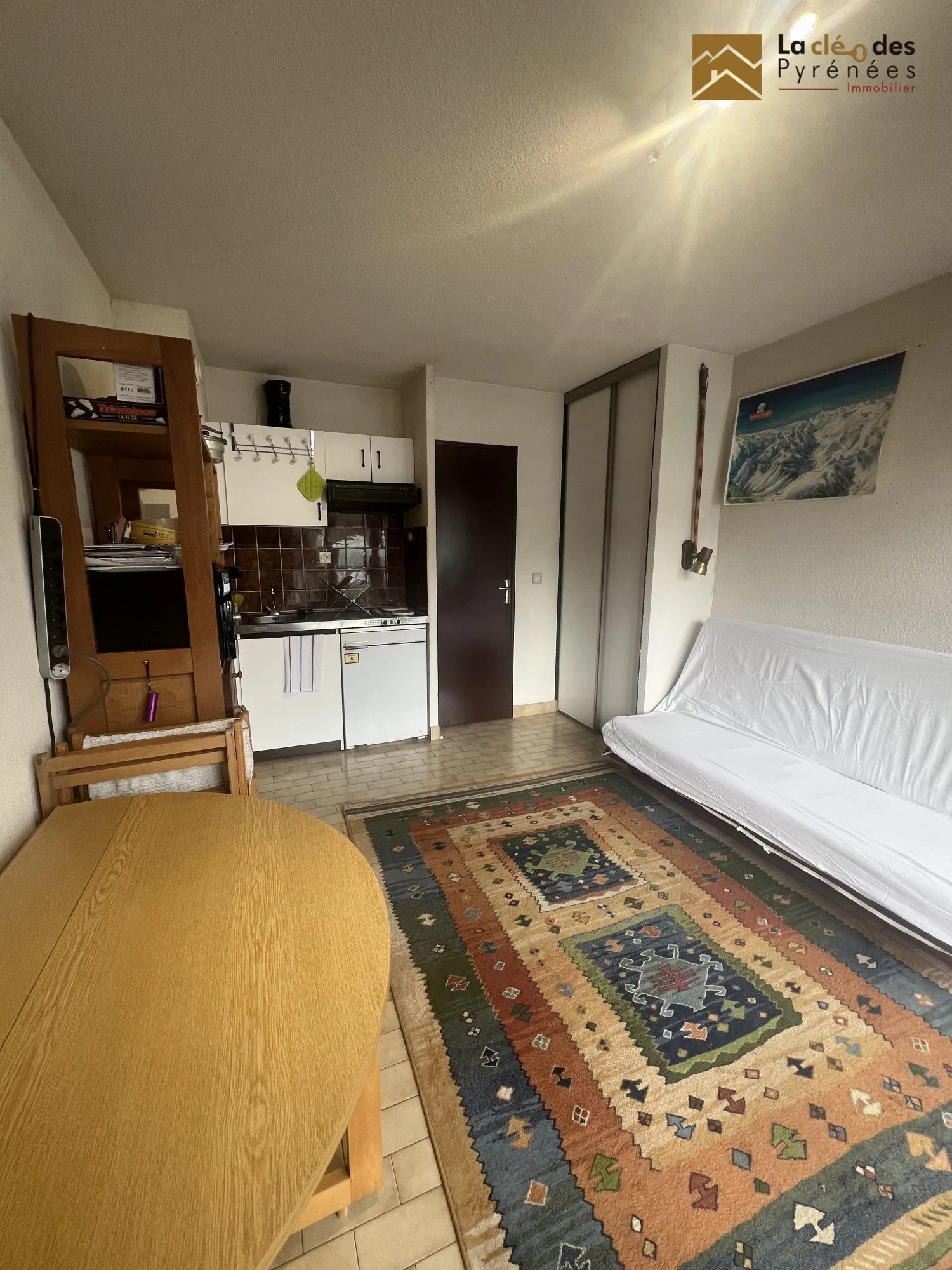 Studio cabine à Vielle-Aure près de Saint-Lary-Soulan - Investissement ou pied-à-terre 