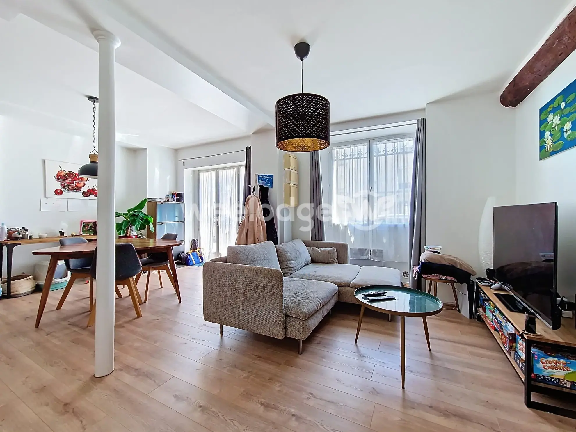 Appartement F2 à vendre à Andrésy - centre-ville, calme et lumineux 