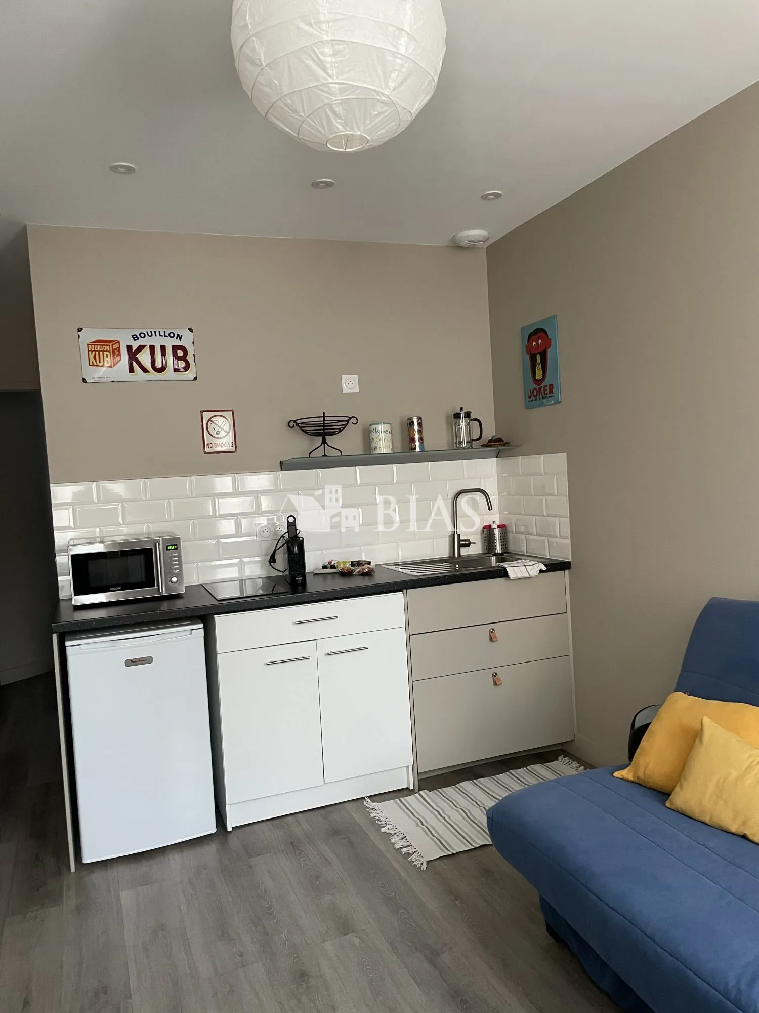 Appartement 2 pièces rénové en plein centre-ville d'Honfleur 
