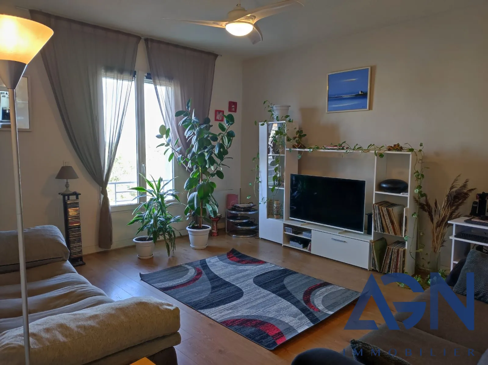 Grand appartement 3 pièces de 85 m² avec vue sur l'Hérault à Agde 