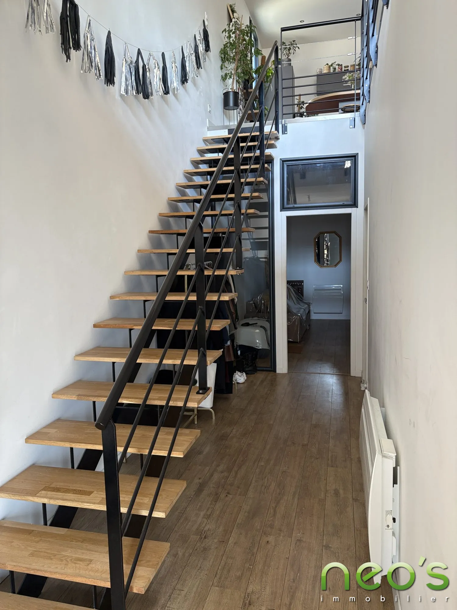 Maison loft à vendre à Villedieu La Blouère de 103 m² avec garage 