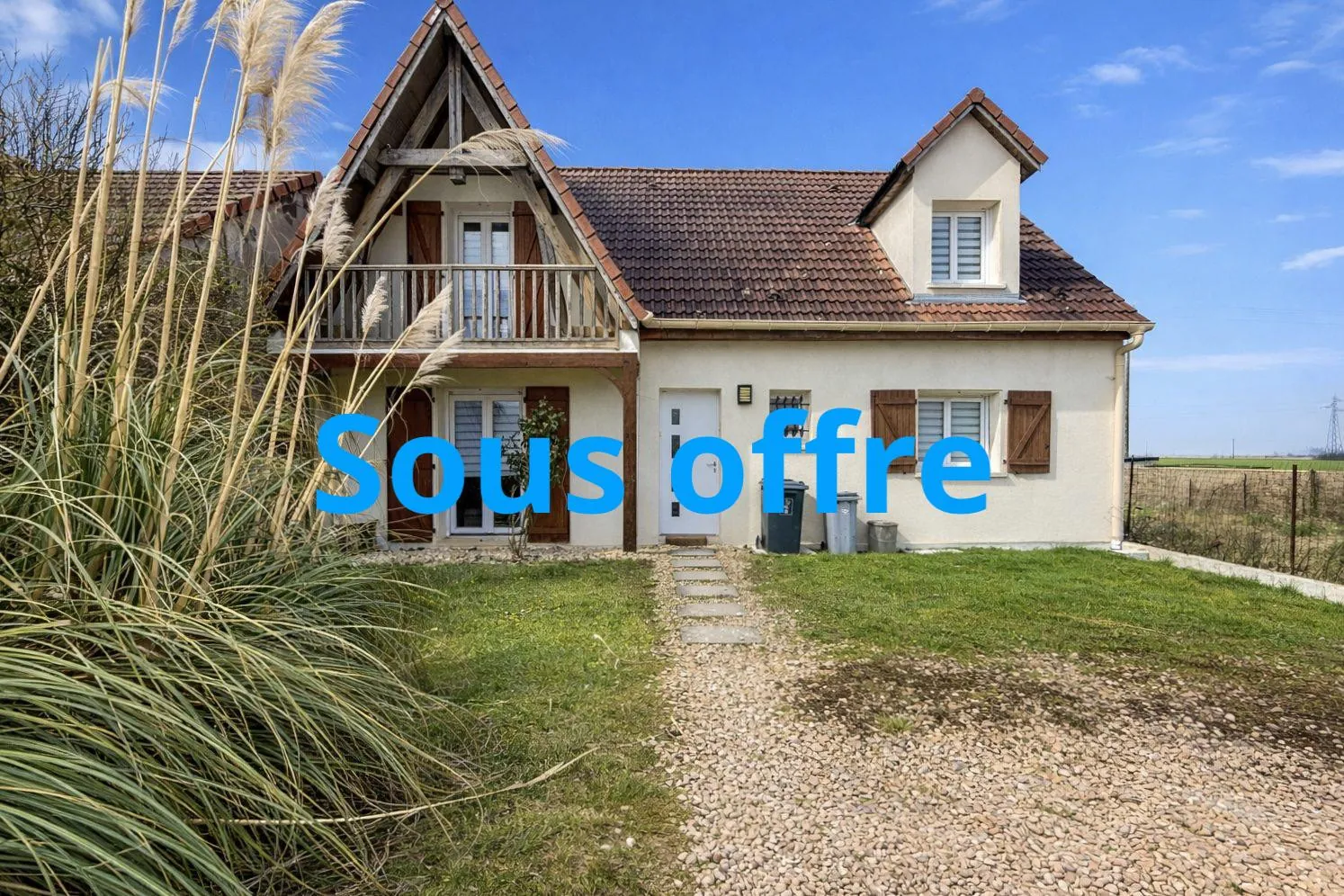 Maison familiale lumineuse de 124 m² avec vue dégagée à Suippes