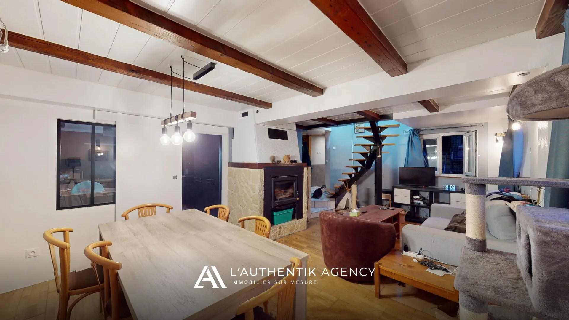 Maison à vendre à Gerstheim - 83 m², cour et cave