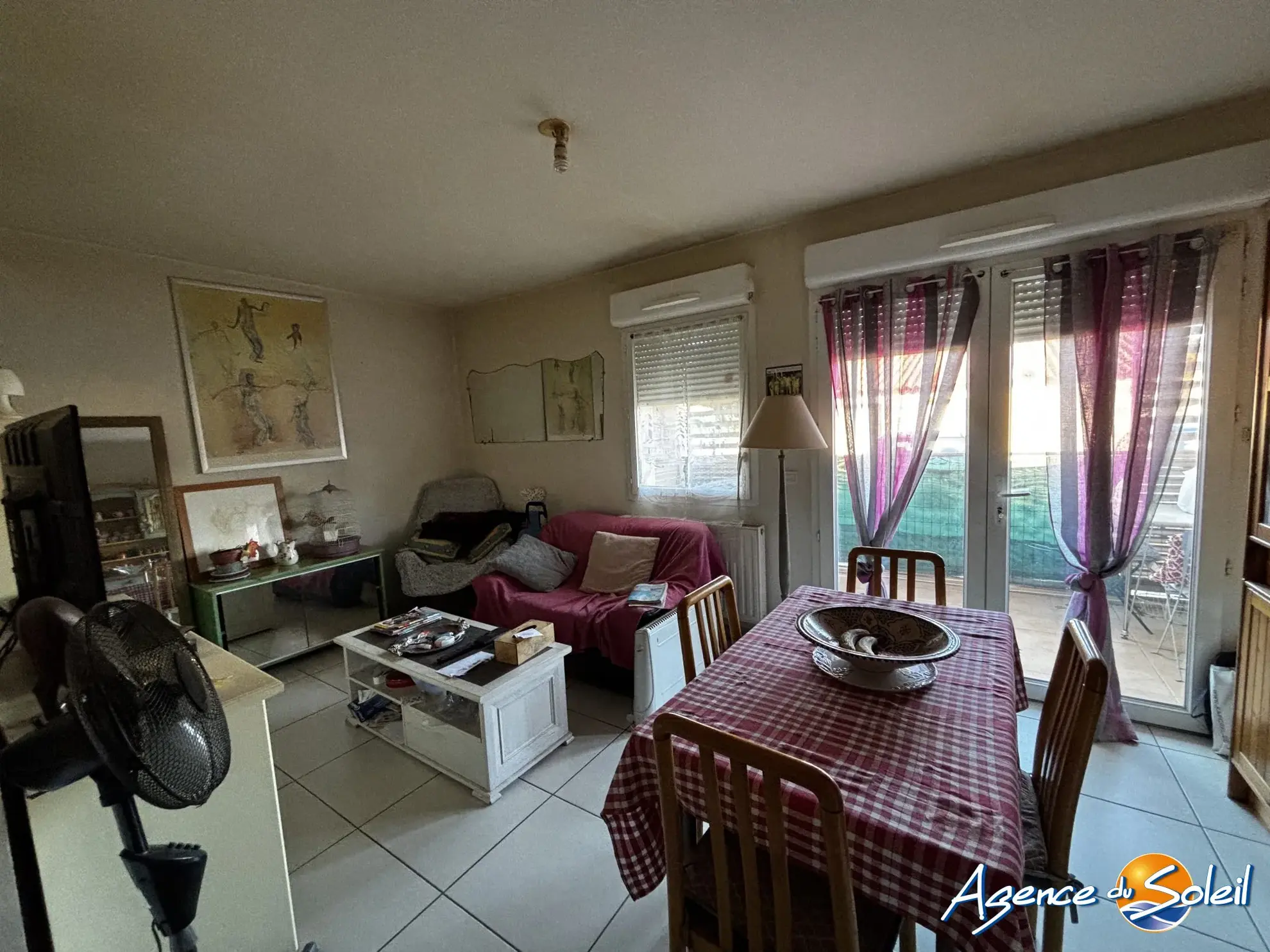 Appartement T2 loué avec terrasse et parking à Saint-Laurent-de-la-Salanque 