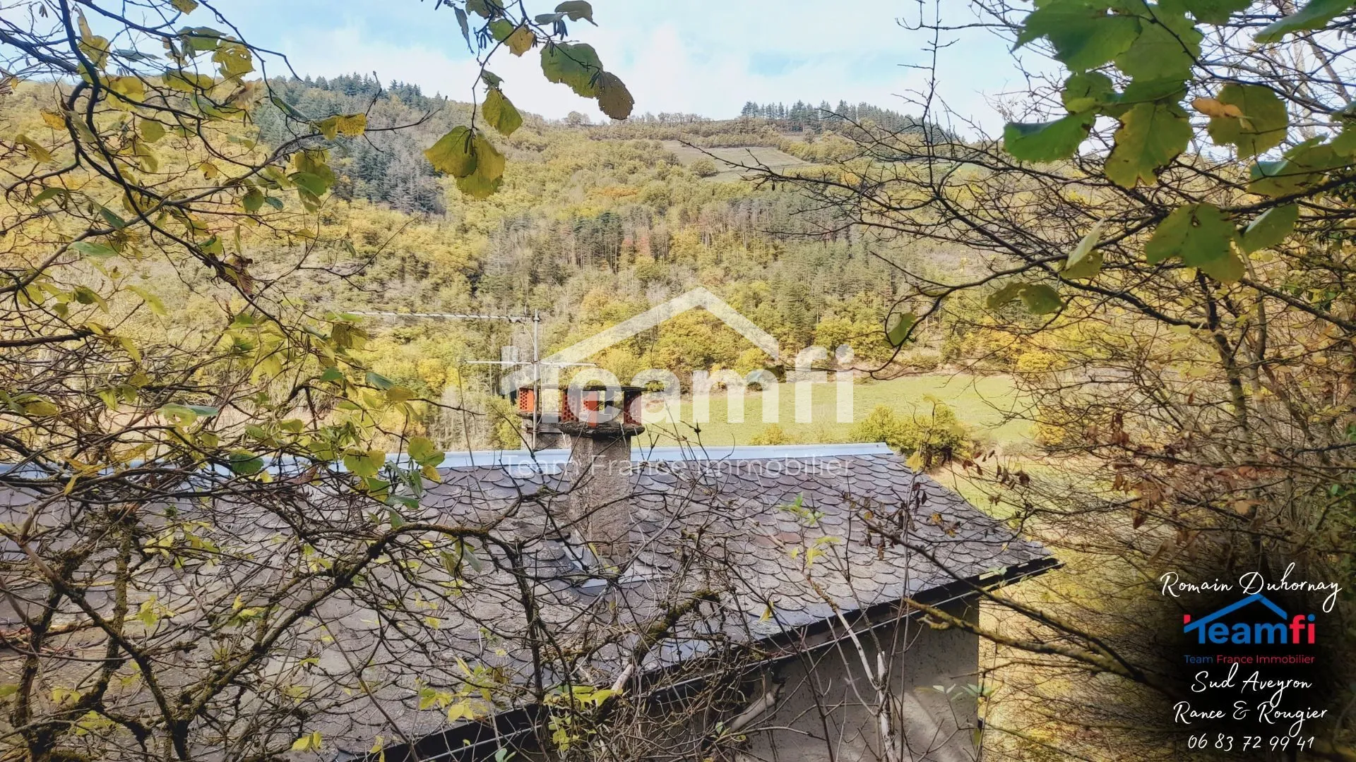 Maison de campagne à vendre à Murasson avec terrasse et jardin - Fermette à rénover