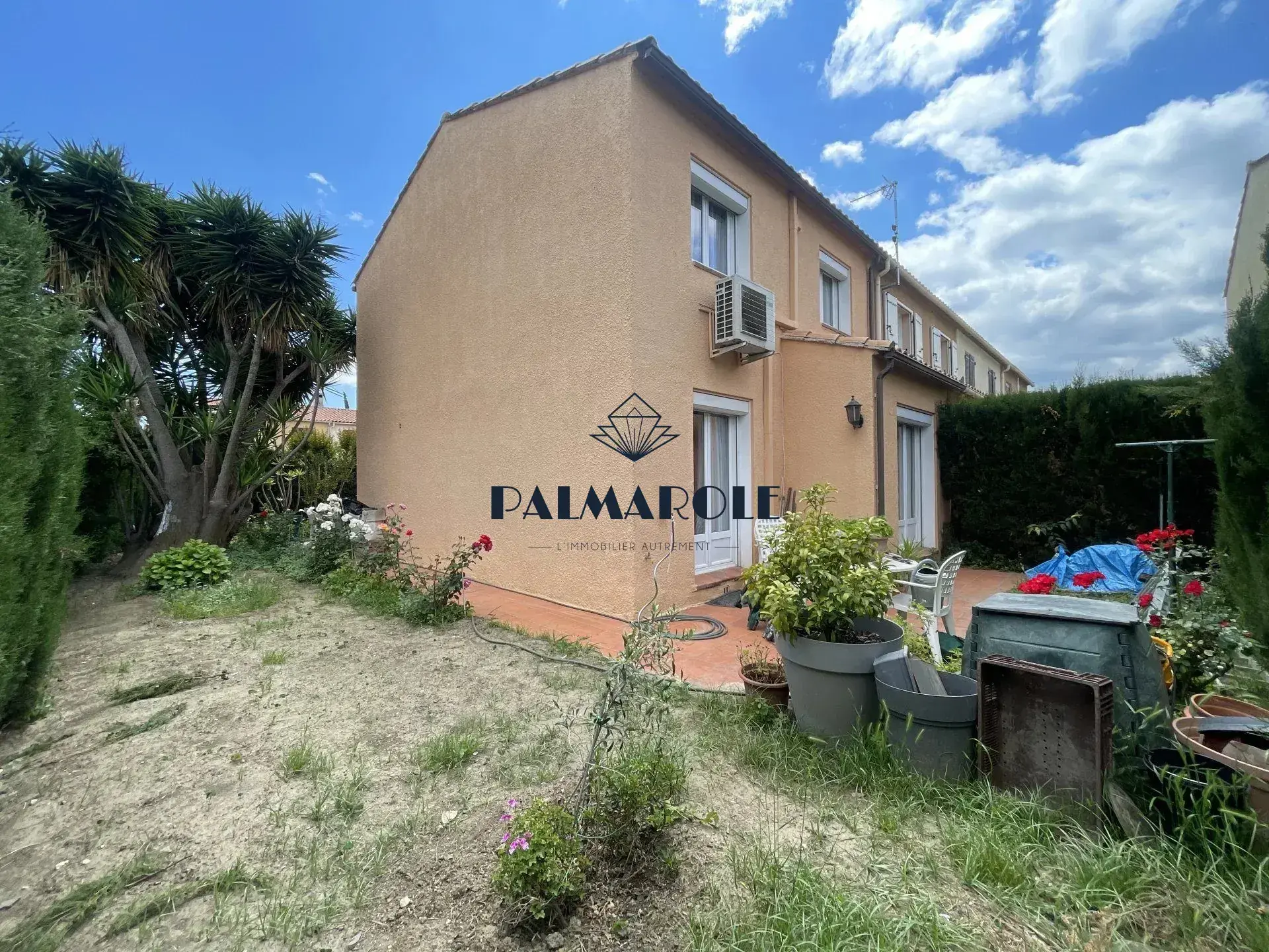 Villa 3 faces avec jardin à vendre à Perpignan Quartier Les Platanes 