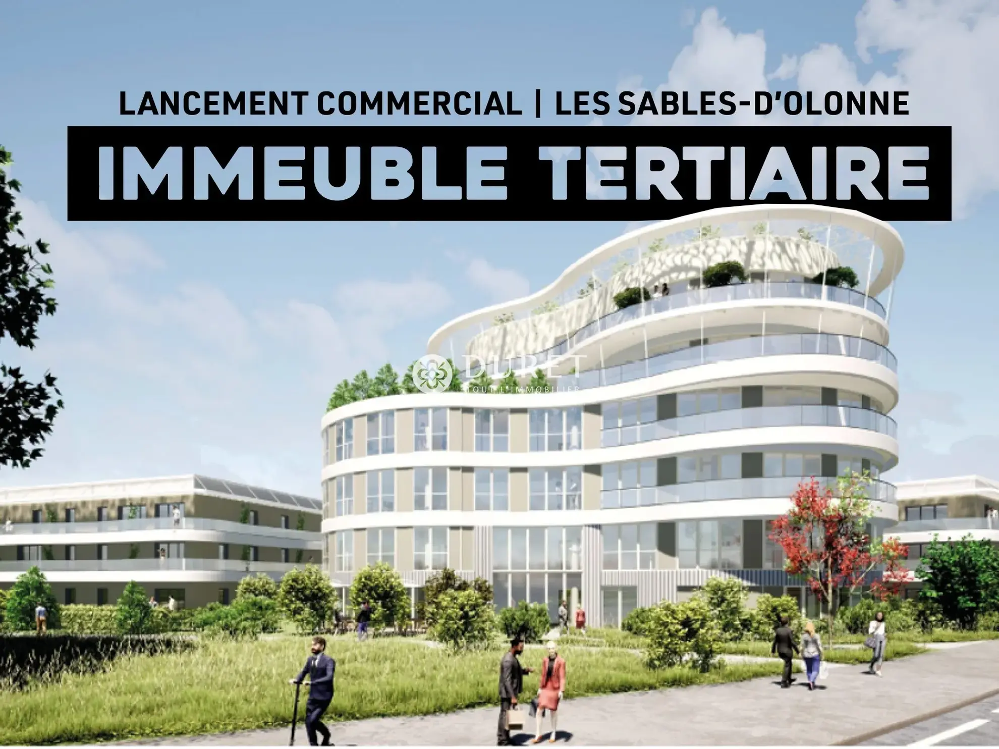 Bureaux neufs à vendre ou louer à Les Sables d'Olonne - La Vannerie, livraison 2028
