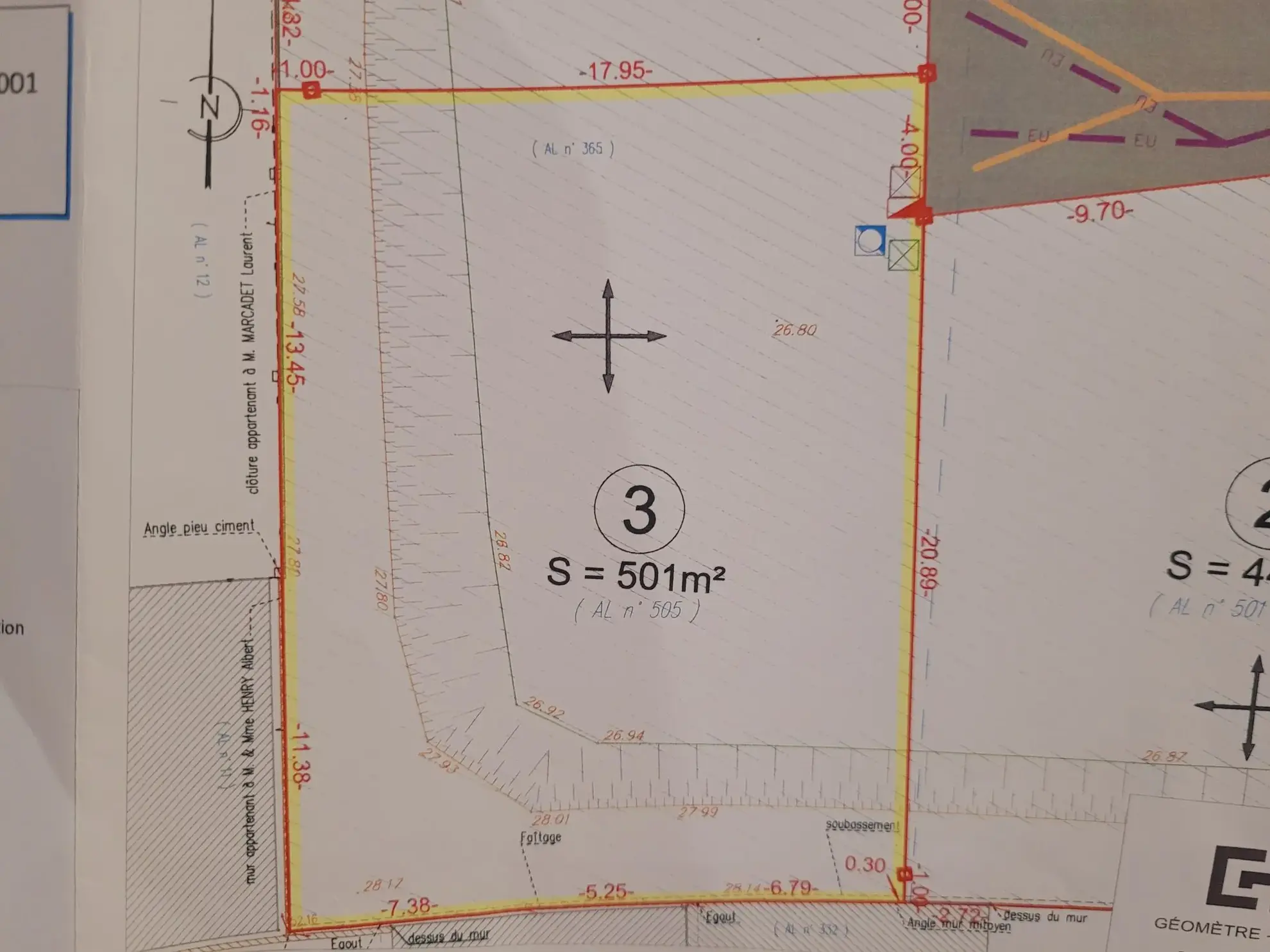 Terrain constructible de 501 m² à Louviers, résidence sécurisée 