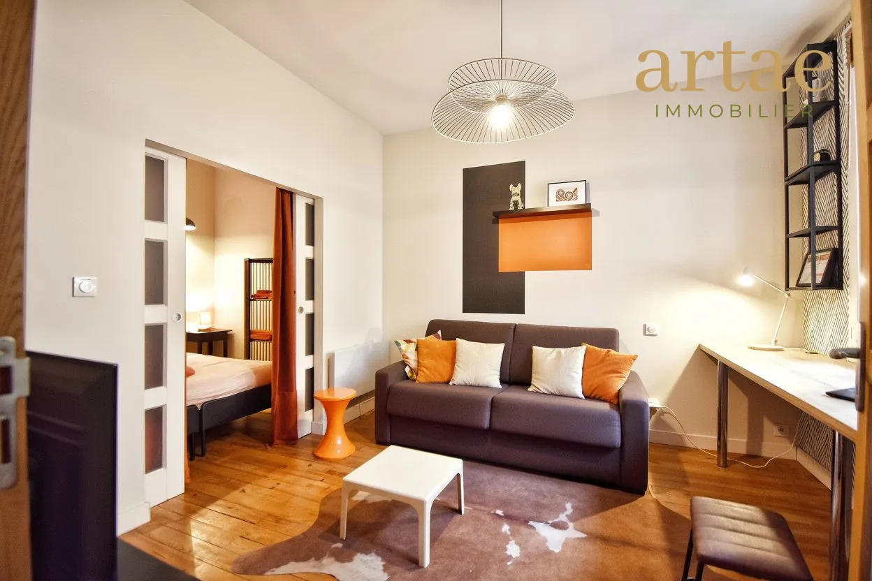 Appartement T1 bis à vendre à Toulouse proche métro Marengo SNCF 