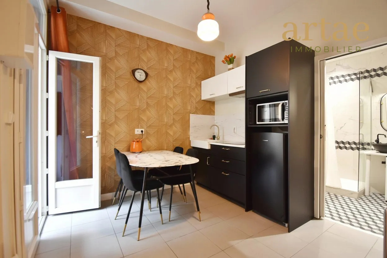 Appartement T1 bis à vendre à Toulouse proche métro Marengo SNCF 