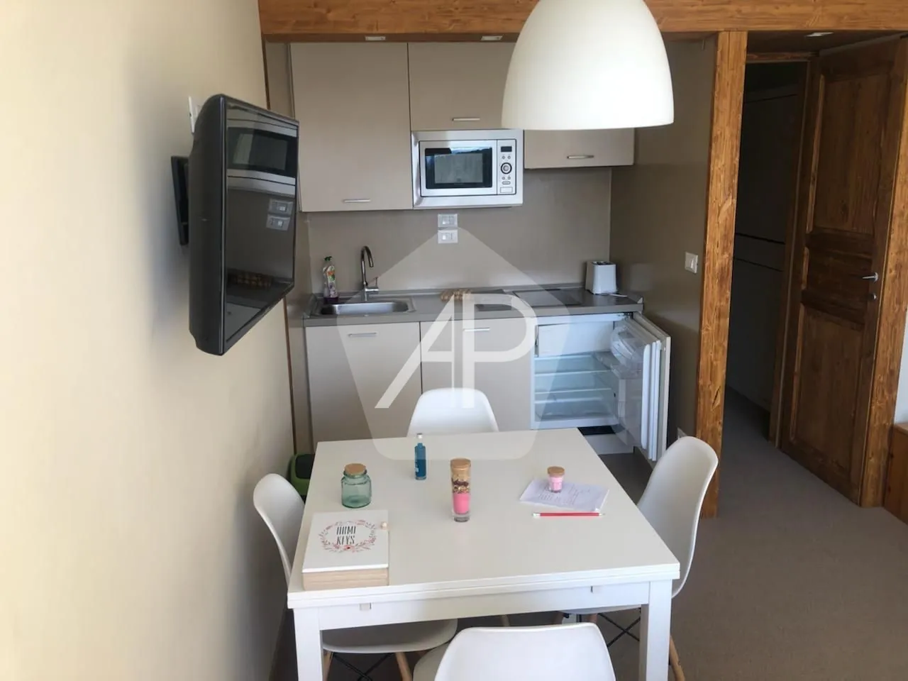 Appartement 2 pièces à Montgenèvre sur les pistes de ski 