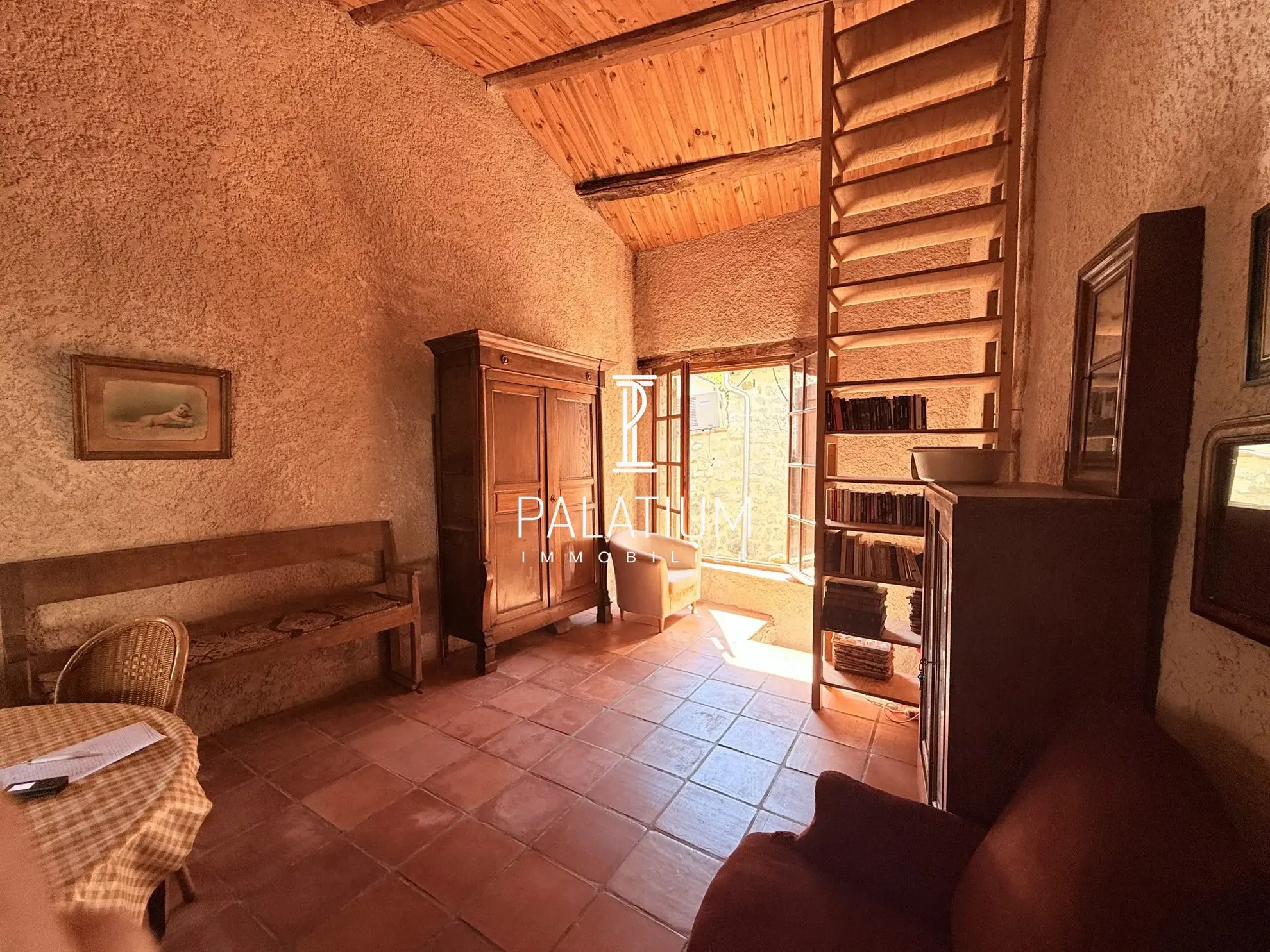Charmante maison en pierre à vendre dans la vallée du Jabron, 75 m² 
