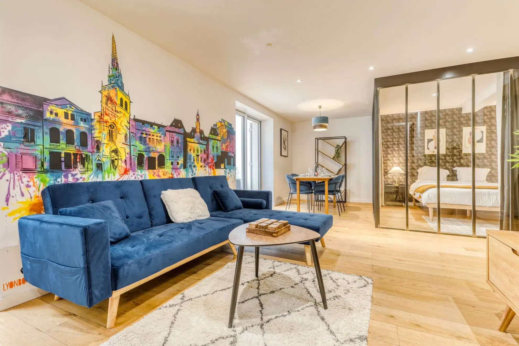 Appartement Type 3 avec terrasse et parking à Villefranche-sur-Saône