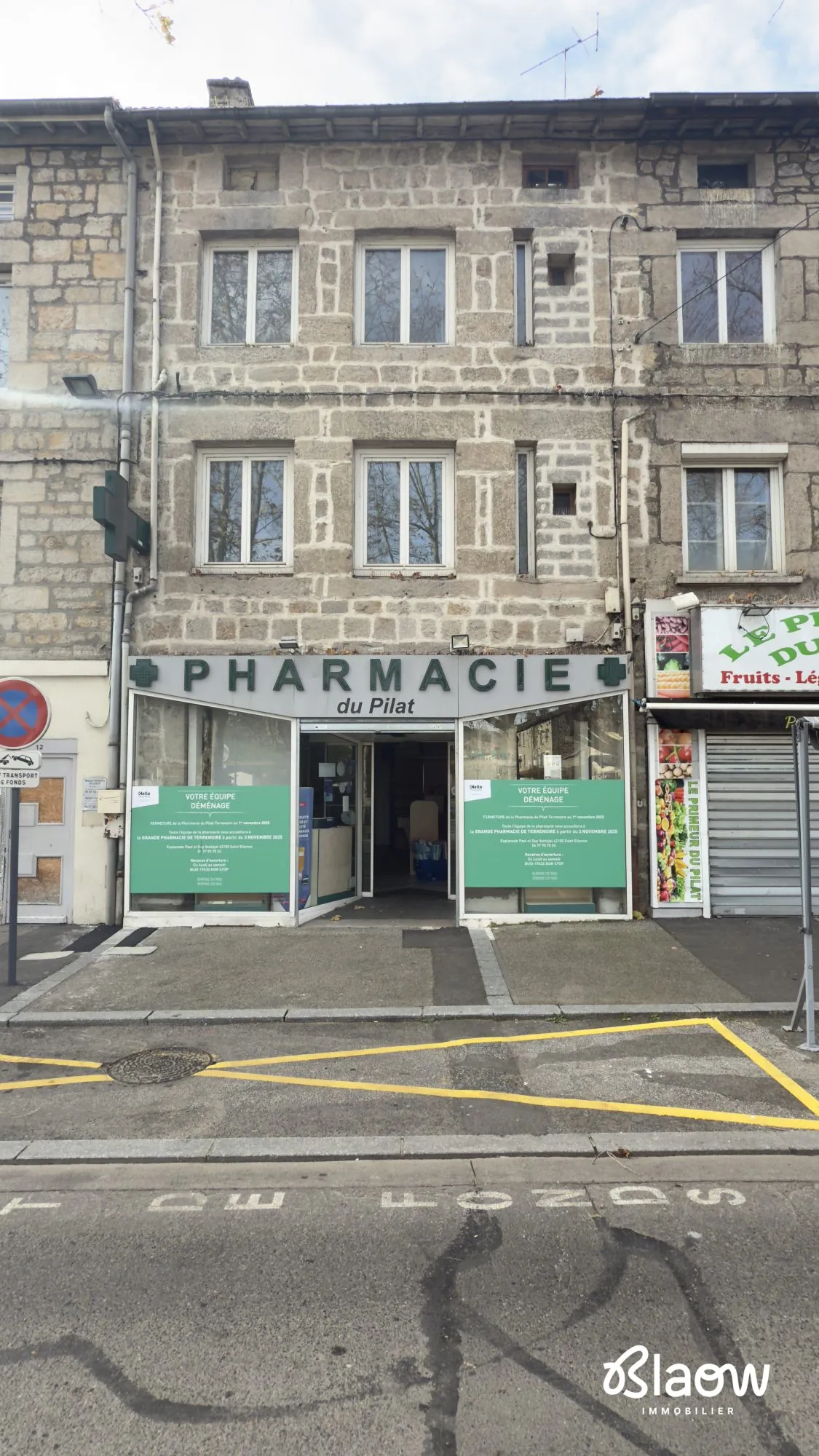 Immeuble à rénover avec potentiel commercial et résidentiel à Saint-Étienne