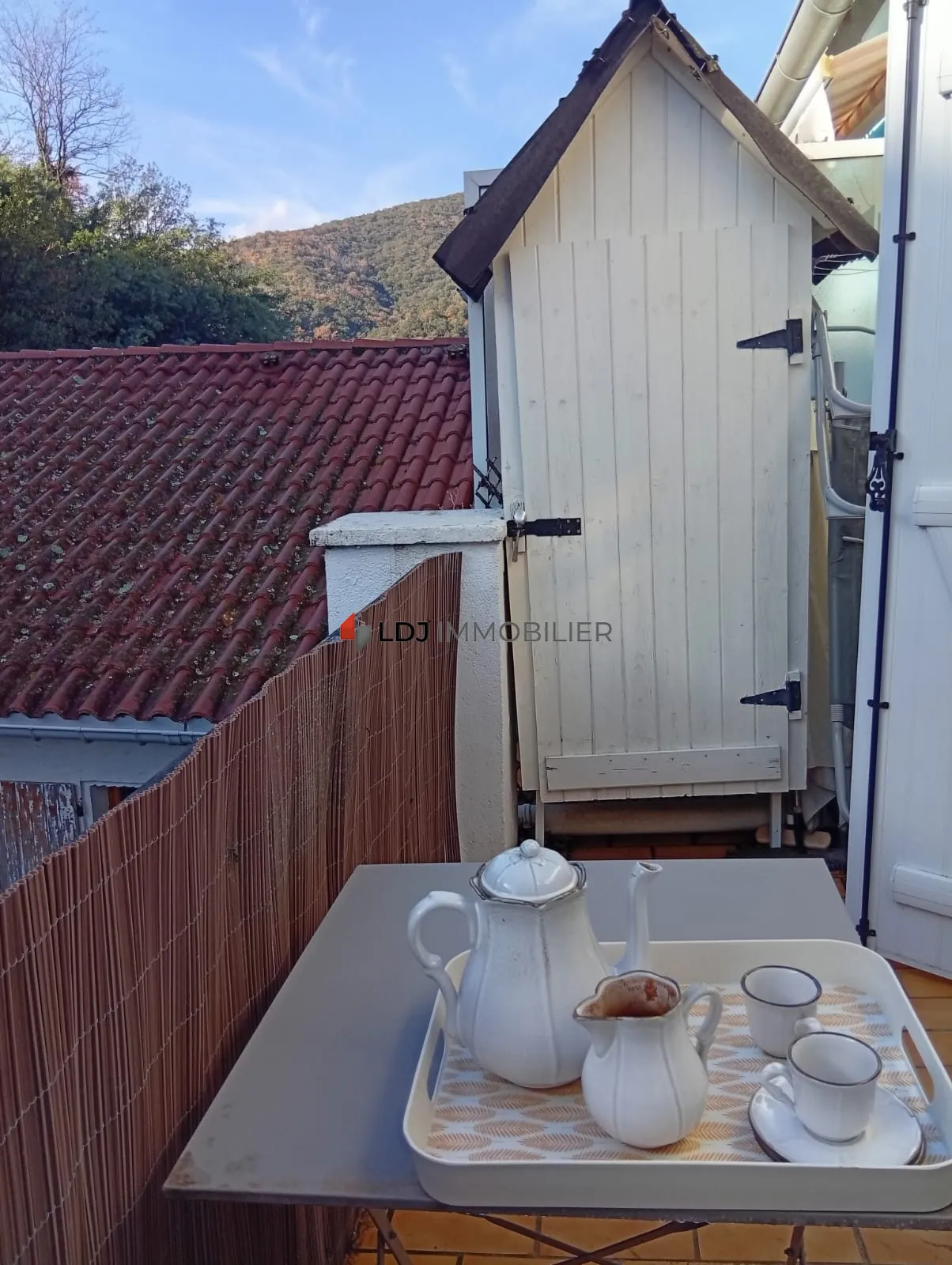 Studio rénové de 17,2 m² avec balcon à Amélie-les-Bains-Palalda 