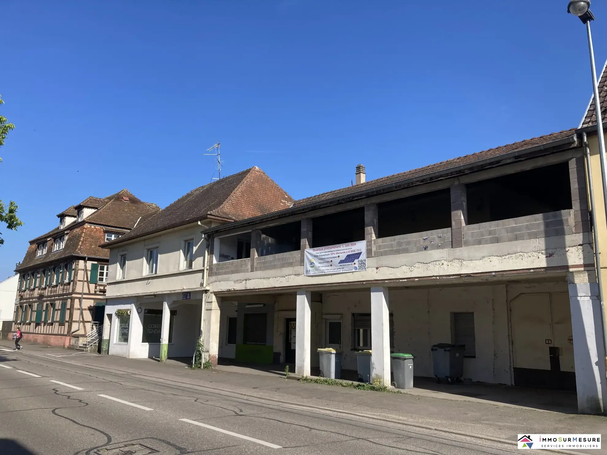 Grand potentiel d'aménagement d'un plateau brut de 34m² à Benfeld 