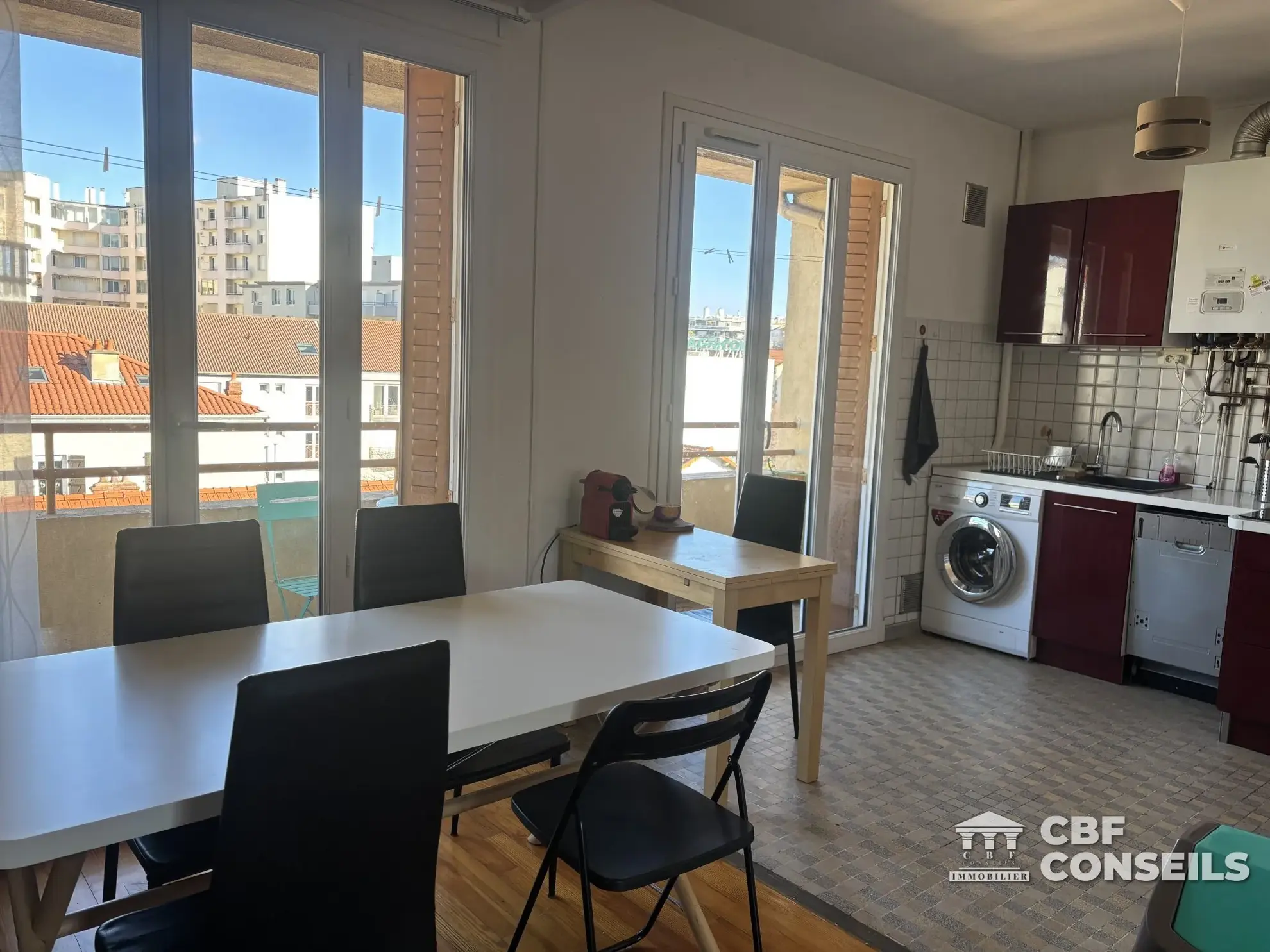 Appartement à vendre à Clermont-Ferrand de 70m² avec balcon, proche commodités