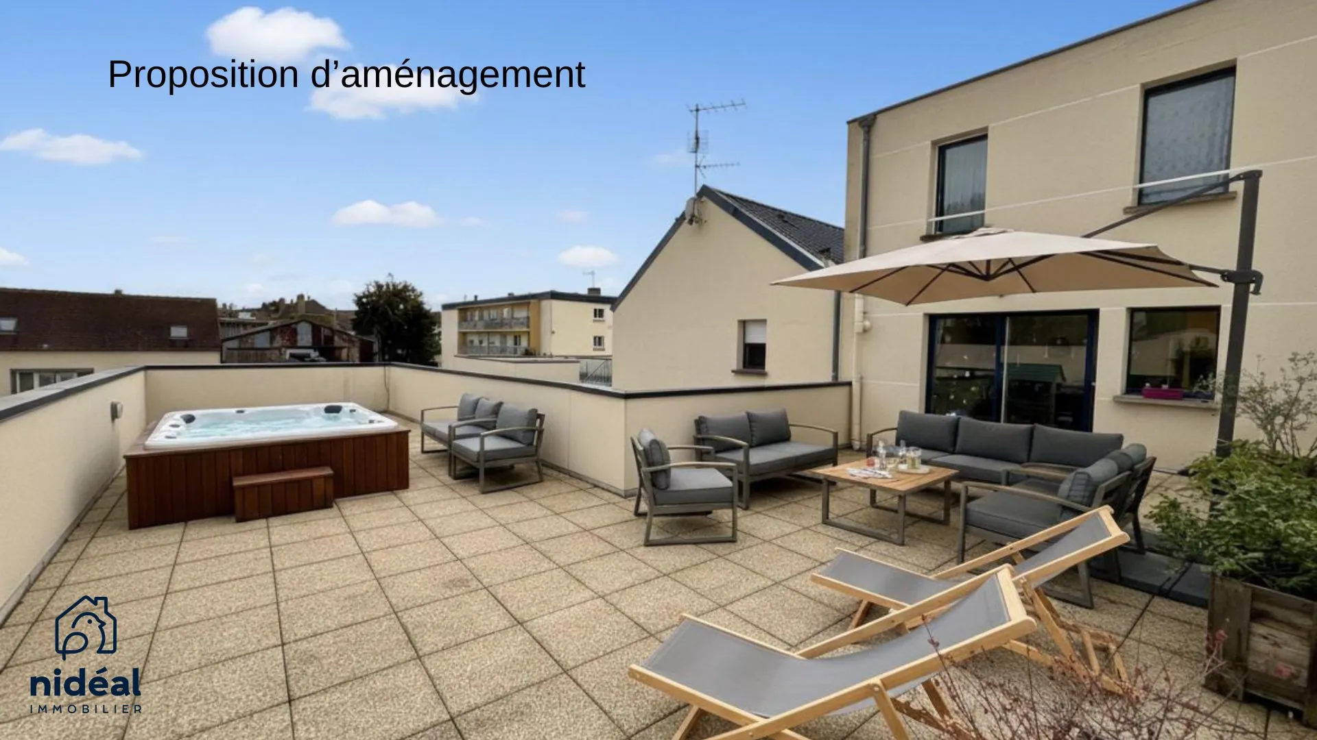 Belle maison avec terrasse à Louviers – 93 m², 2 chambres, proche commodités