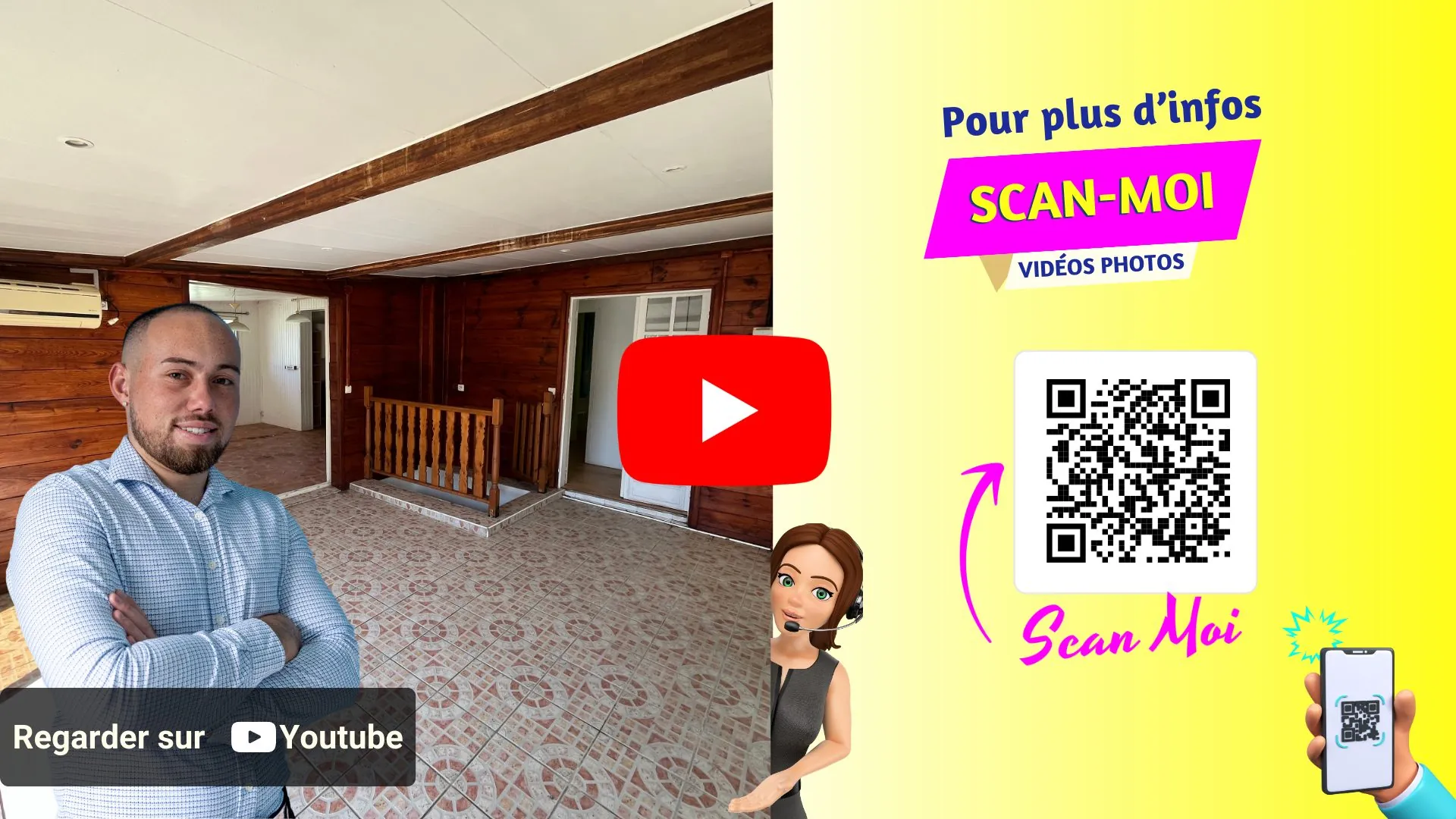 Maison à vendre à Sainte-Suzanne avec jardin et potentiel à rénover 