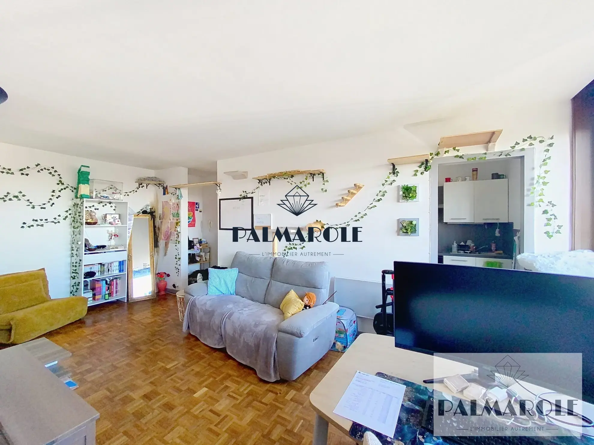 Appartement T3/4 à vendre à Perpignan La Lunette avec garage et cave 