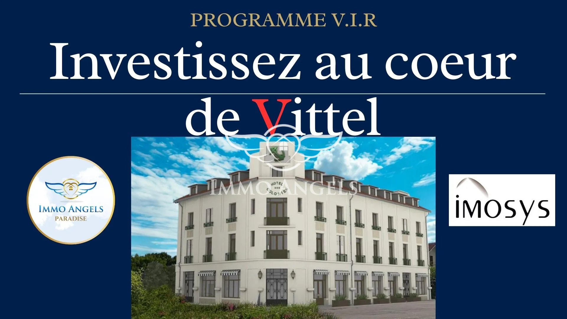 Appartement rénové en centre-ville de Vittel – Investissez dans un projet sécurisé