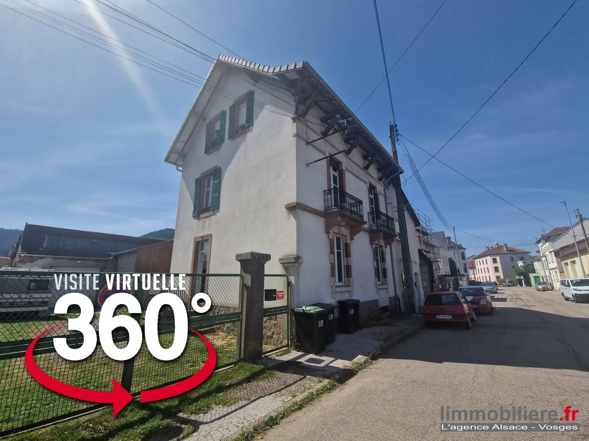 À vendre à Saint-Dié : deux appartements à rénover dans une copropriété de 6 lots