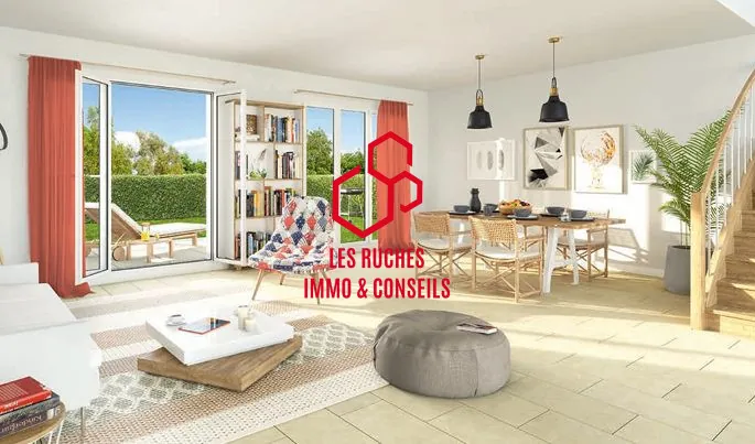 Appartement T2 à vendre à Cannes-Écluse – 46,75 m², lumineux et pratique