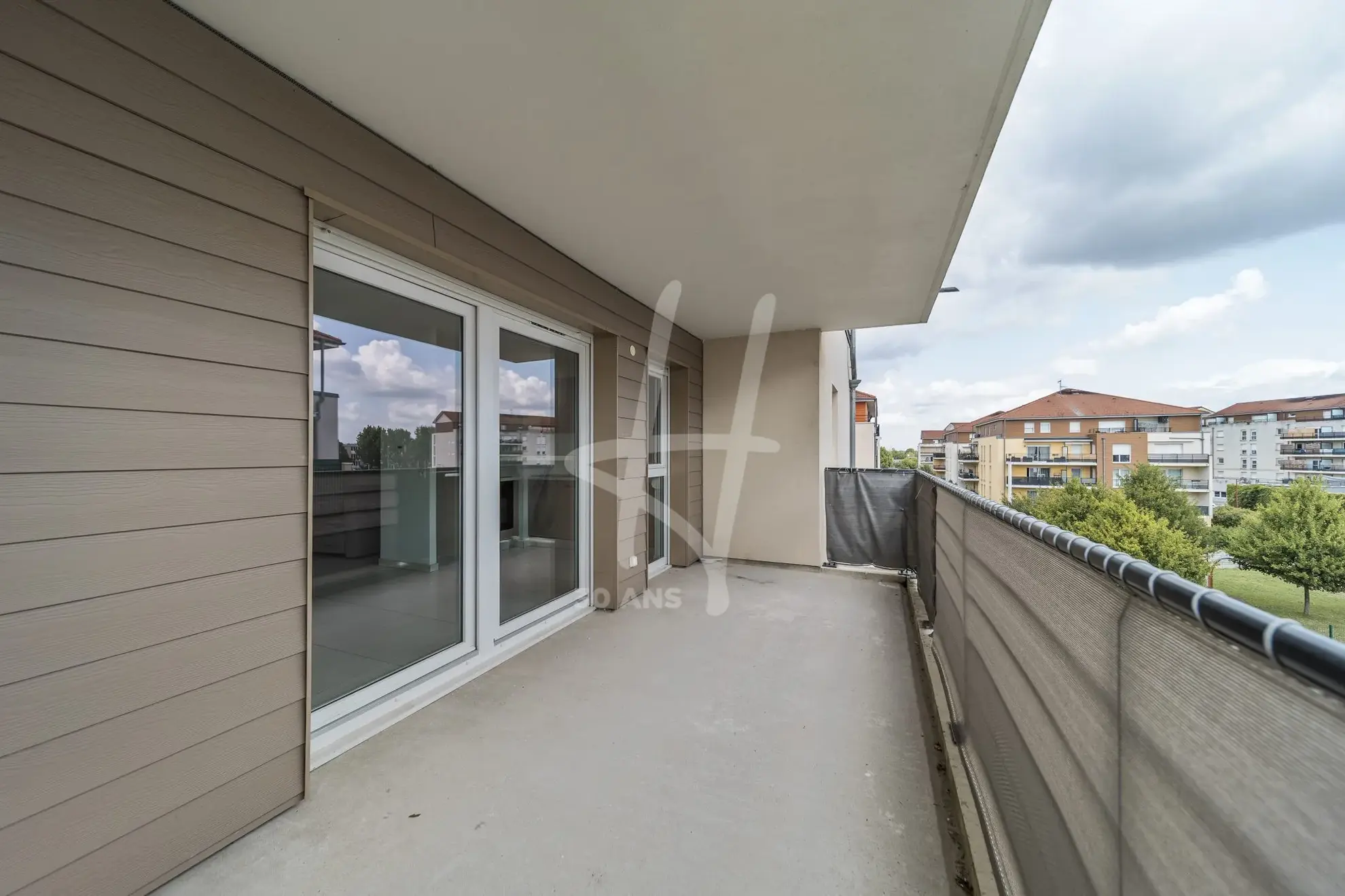 Appartement 57,27 m² à Woippy - 3 pièces avec grand balcon et parking