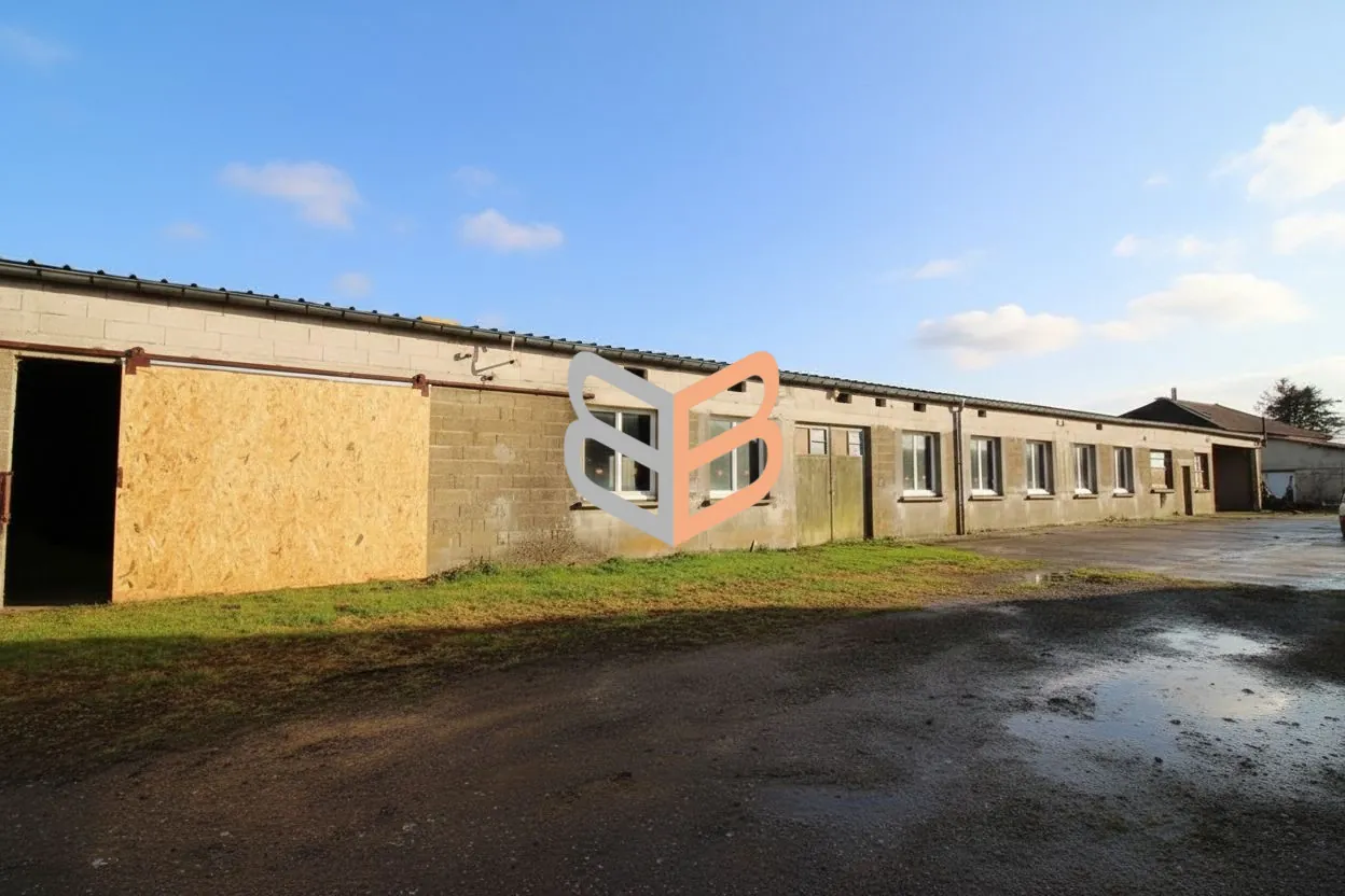 Grand hangar de stockage à Montfaucon d'Argonne – 1 000 m²