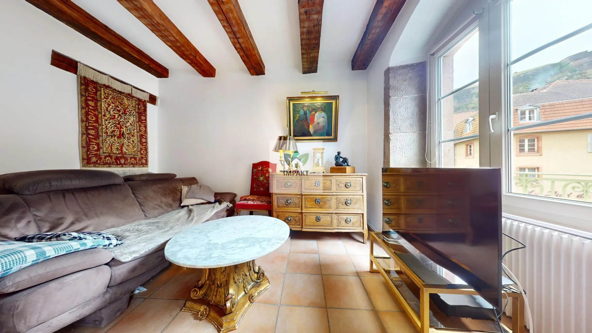 Appartement T6 dans la vieille ville de Belfort - spacieux et sécurisé 