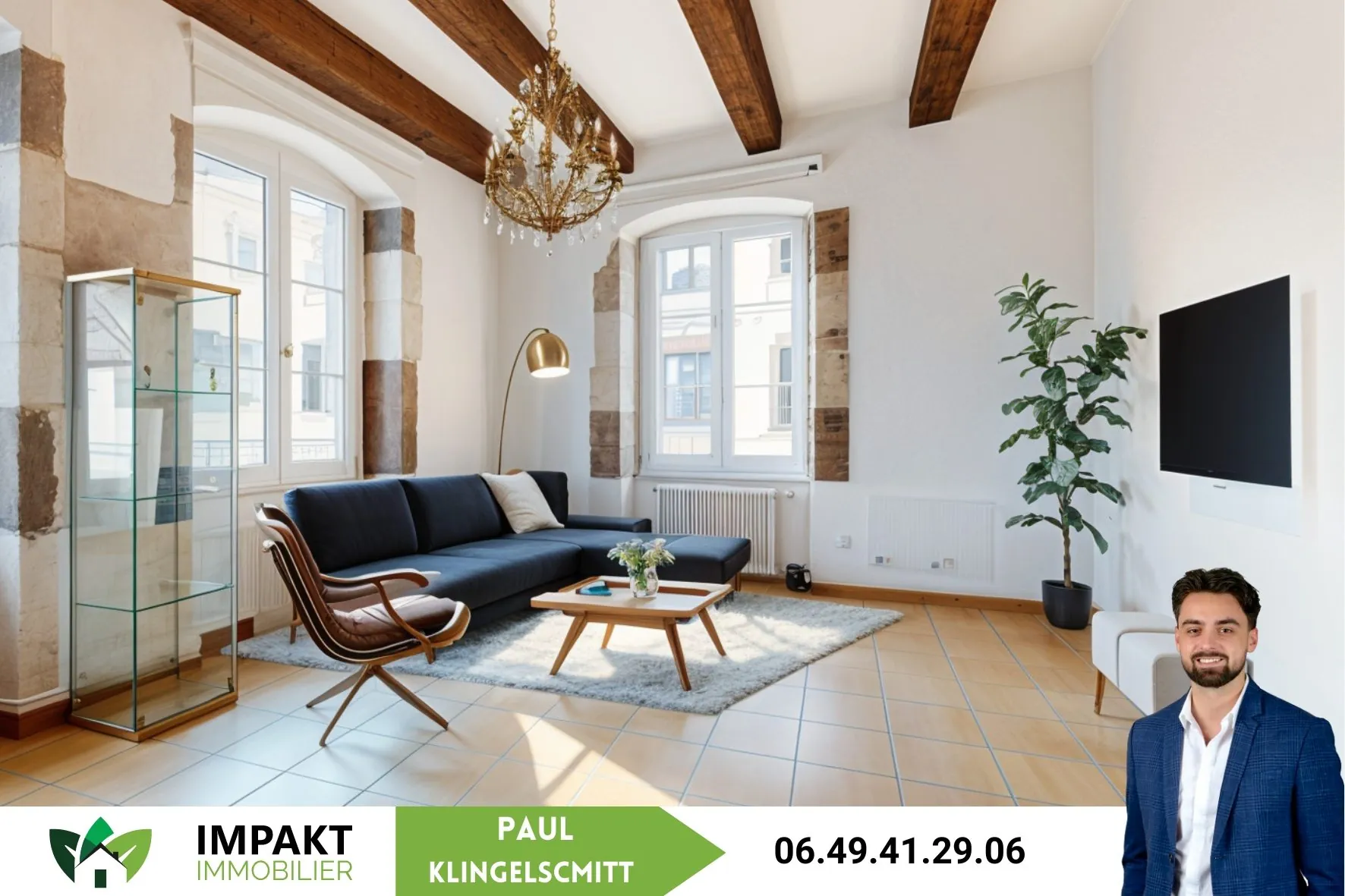 Appartement T6 dans la vieille ville de Belfort - spacieux et sécurisé