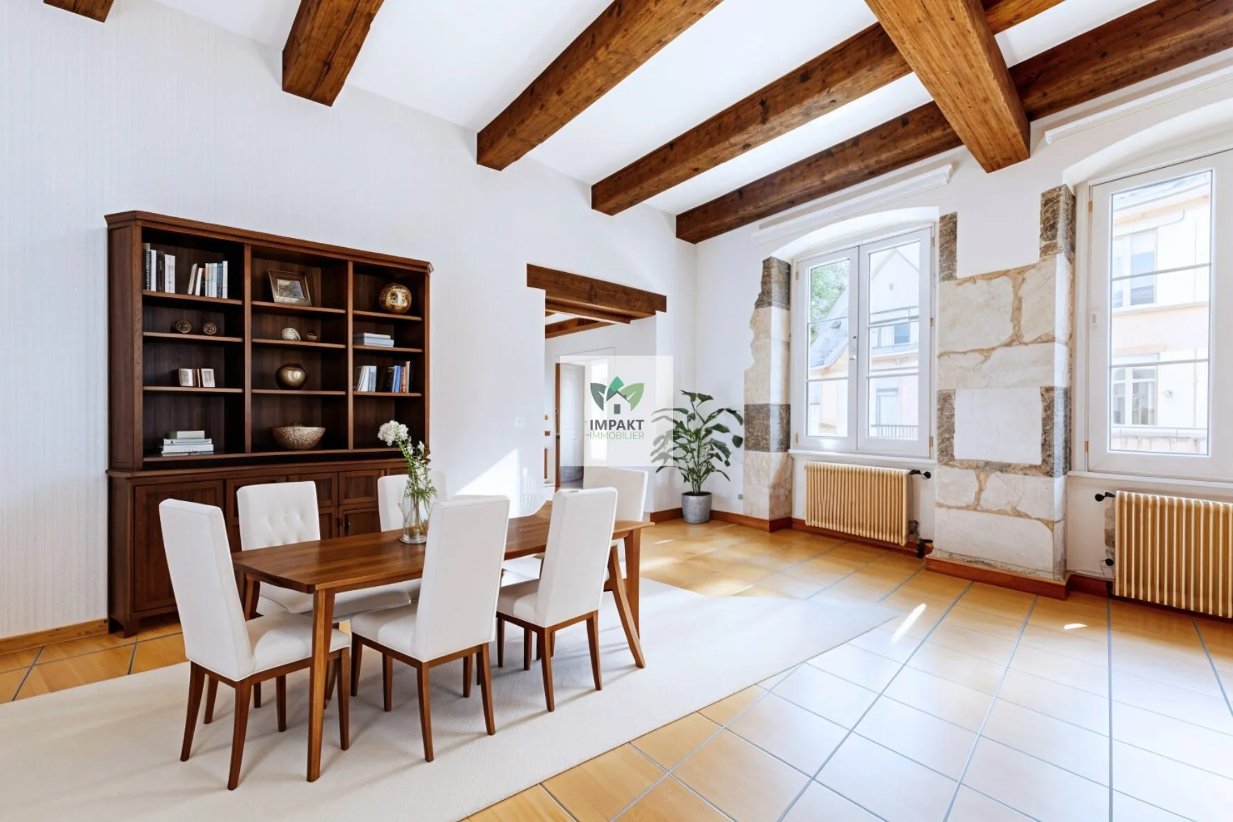 Appartement T6 dans la vieille ville de Belfort - spacieux et sécurisé 