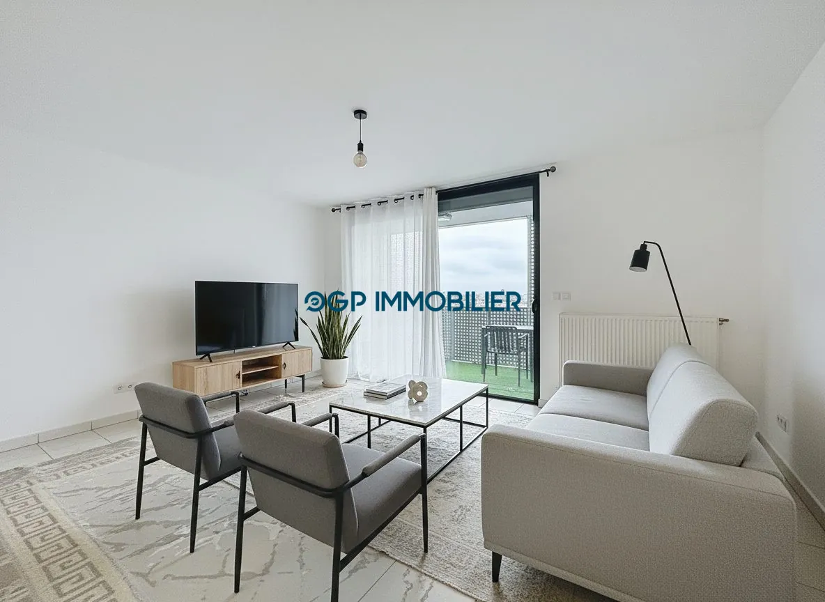 Appartement T3 loué de 64 m² à Borderouge, Toulouse avec balcon et parking sécurisé