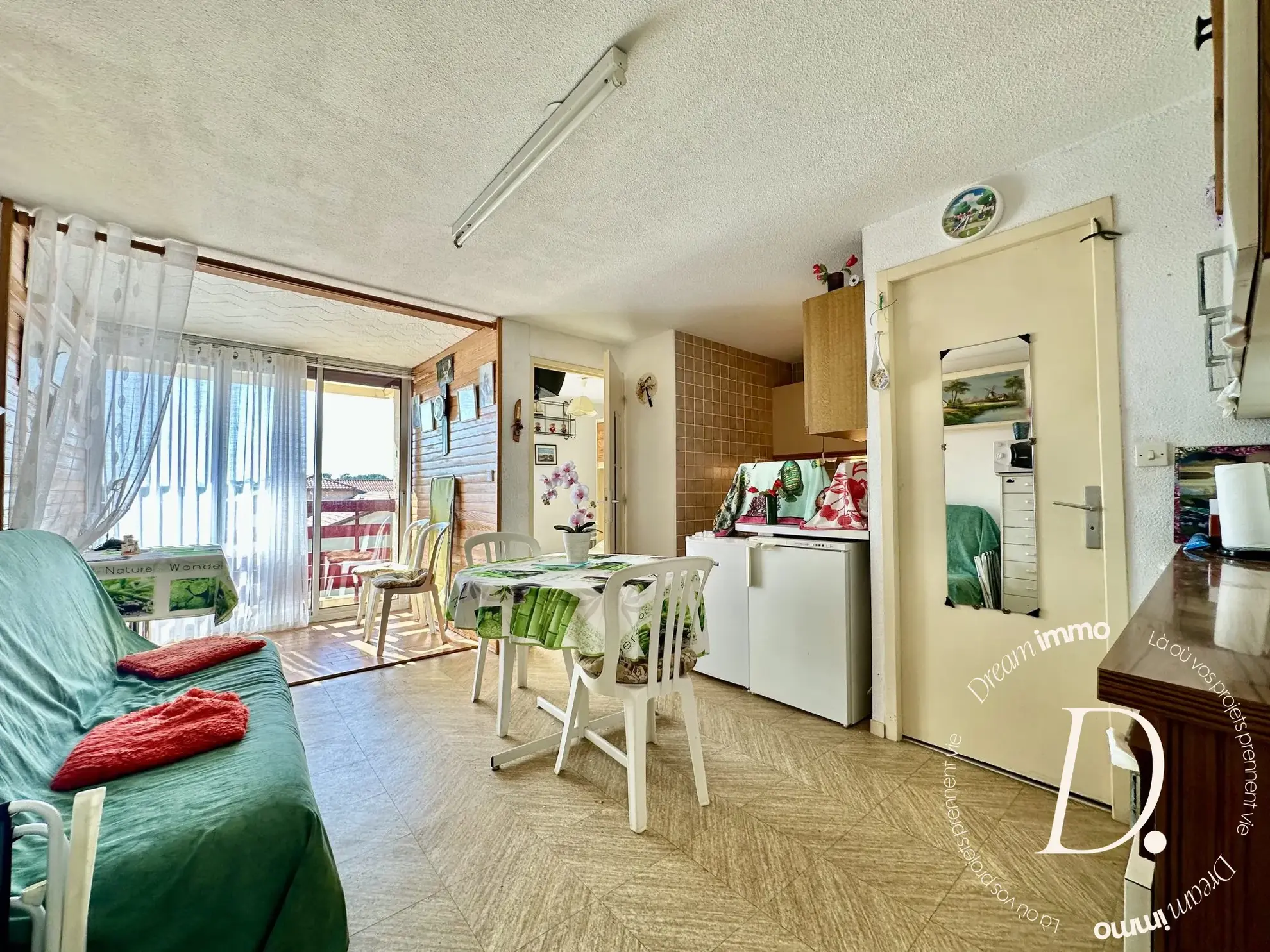 Appartement 2 pièces en vente à Soustons avec vue sur le lac 